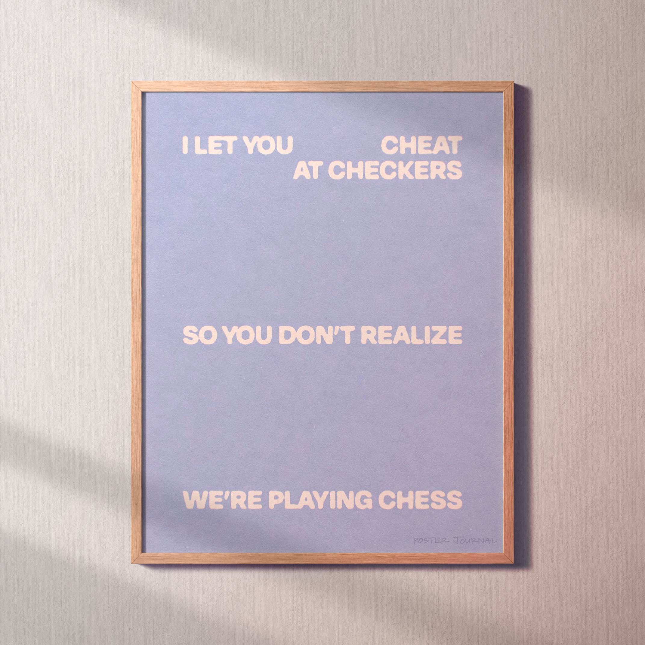 CHECKERS PRINT