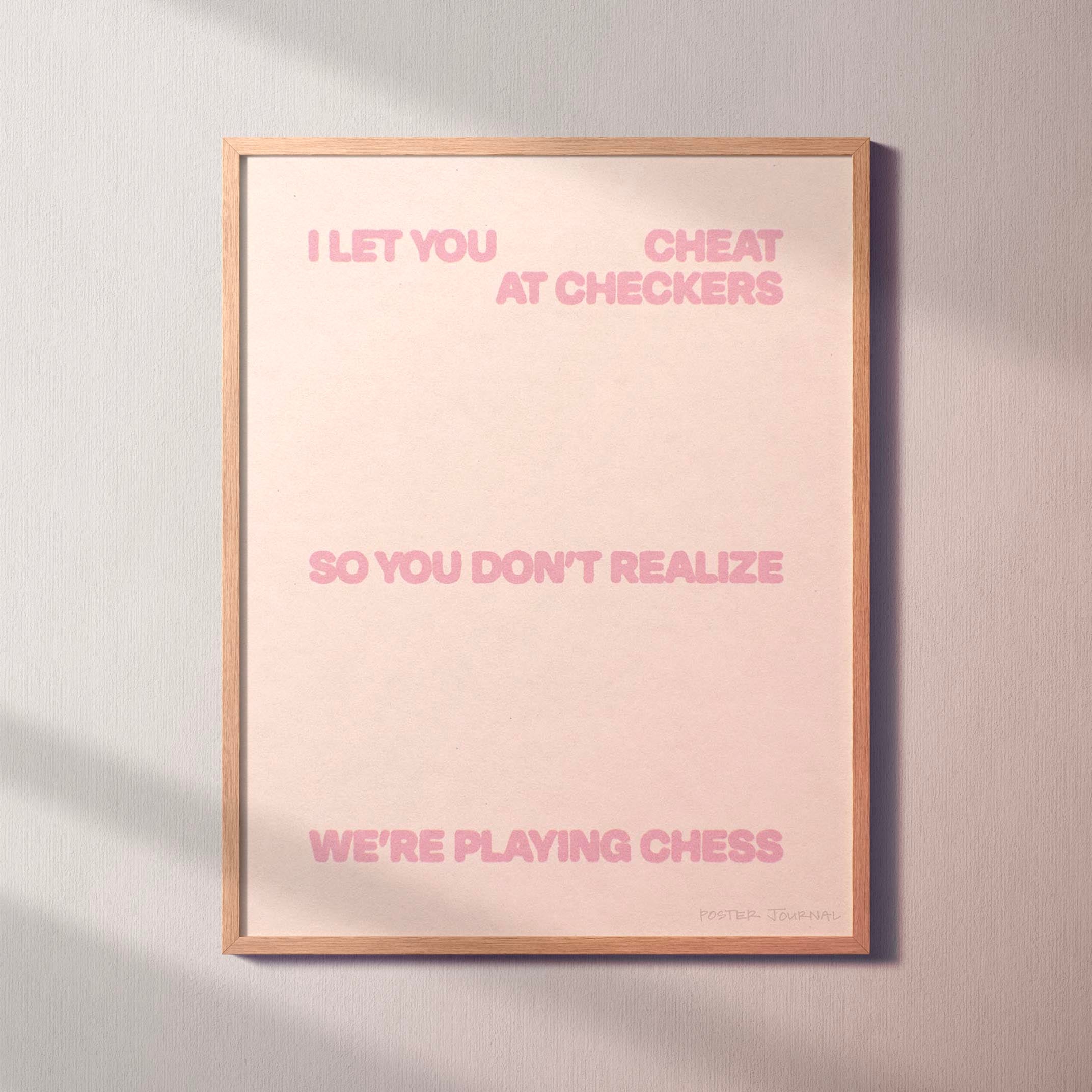 CHECKERS PRINT