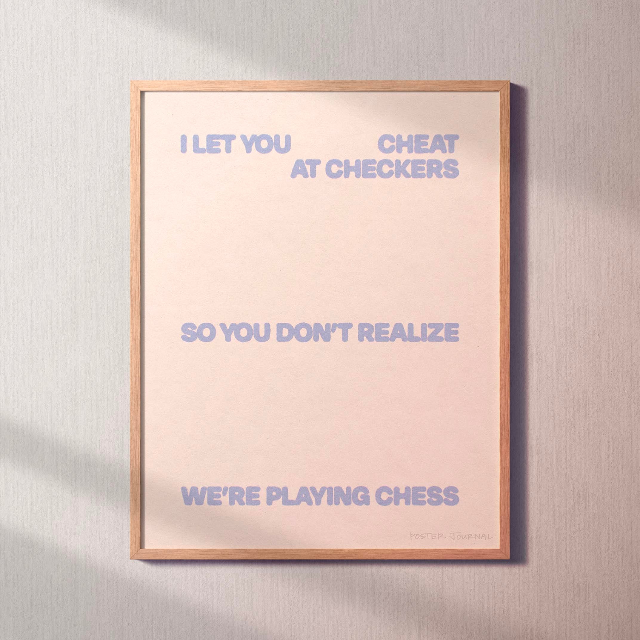 CHECKERS PRINT