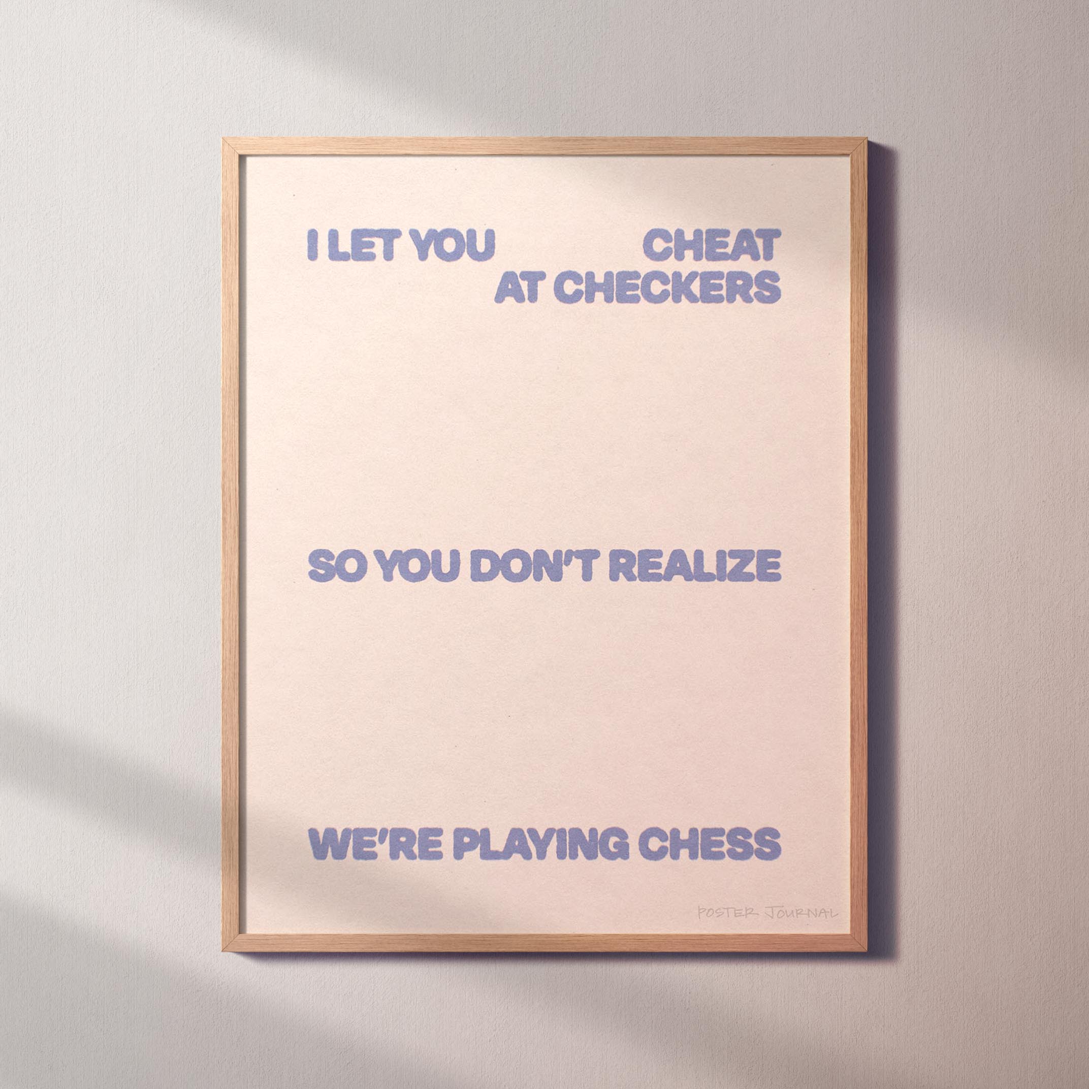 CHECKERS PRINT