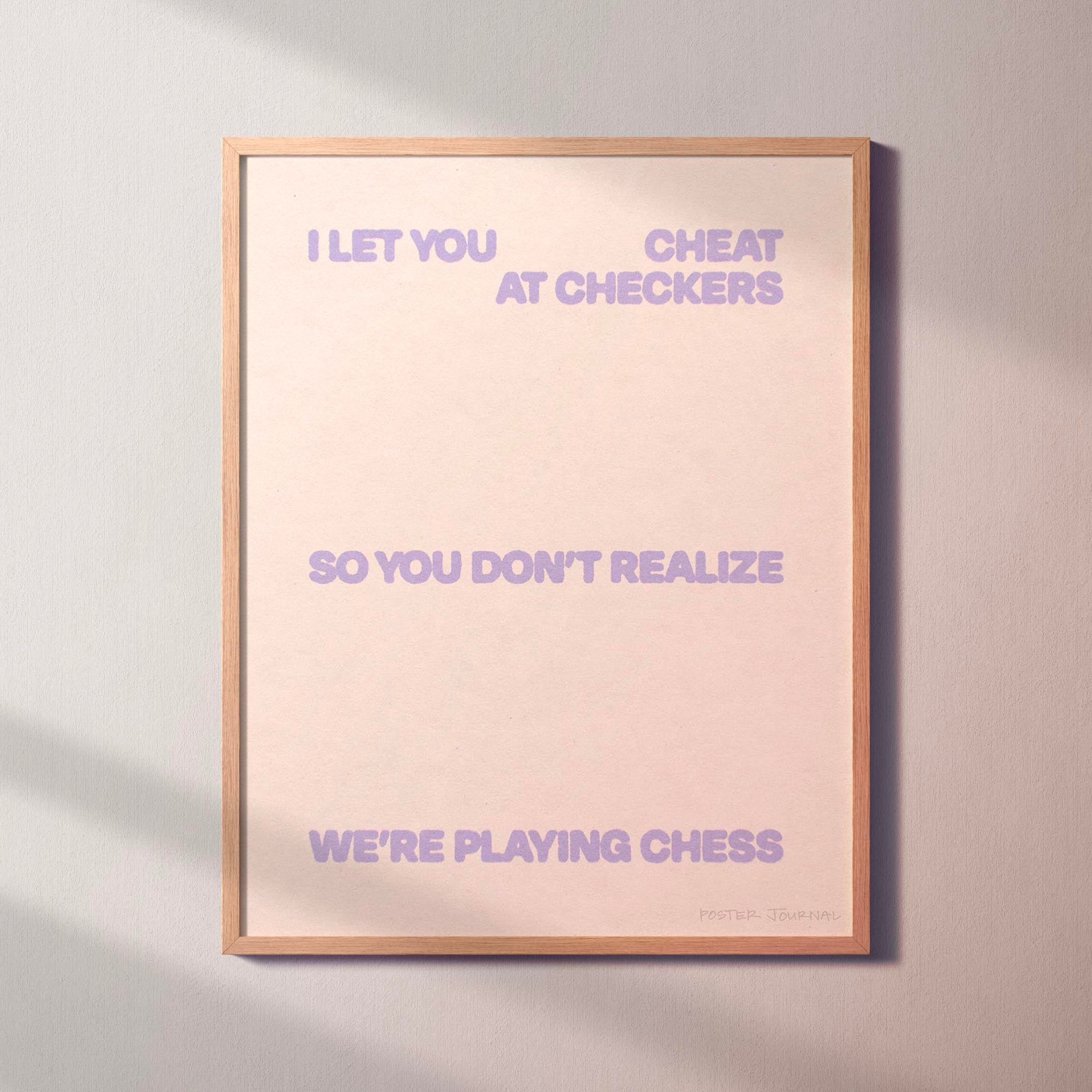 CHECKERS PRINT