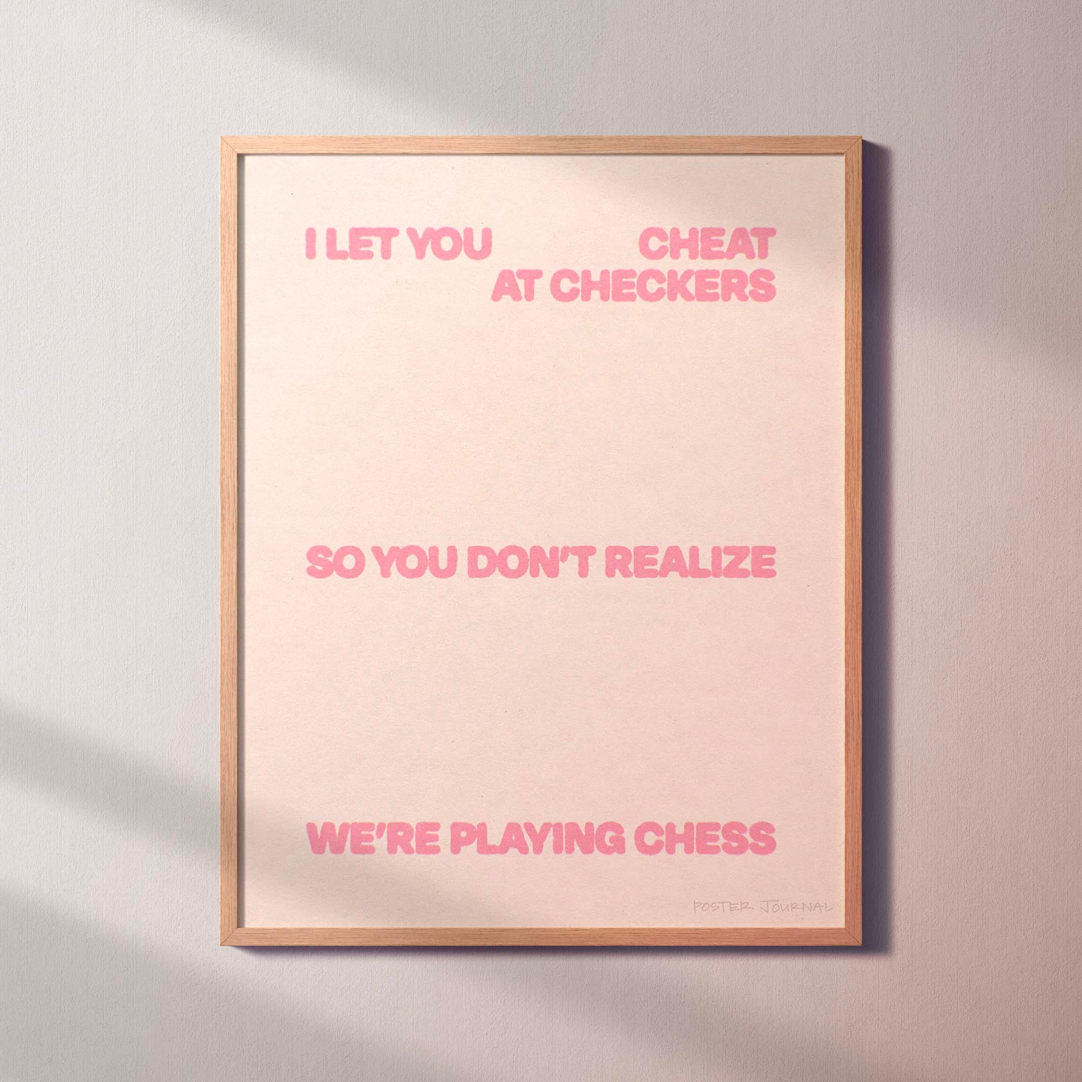 CHECKERS PRINT