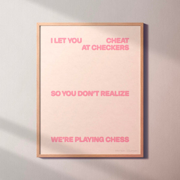 CHECKERS PRINT