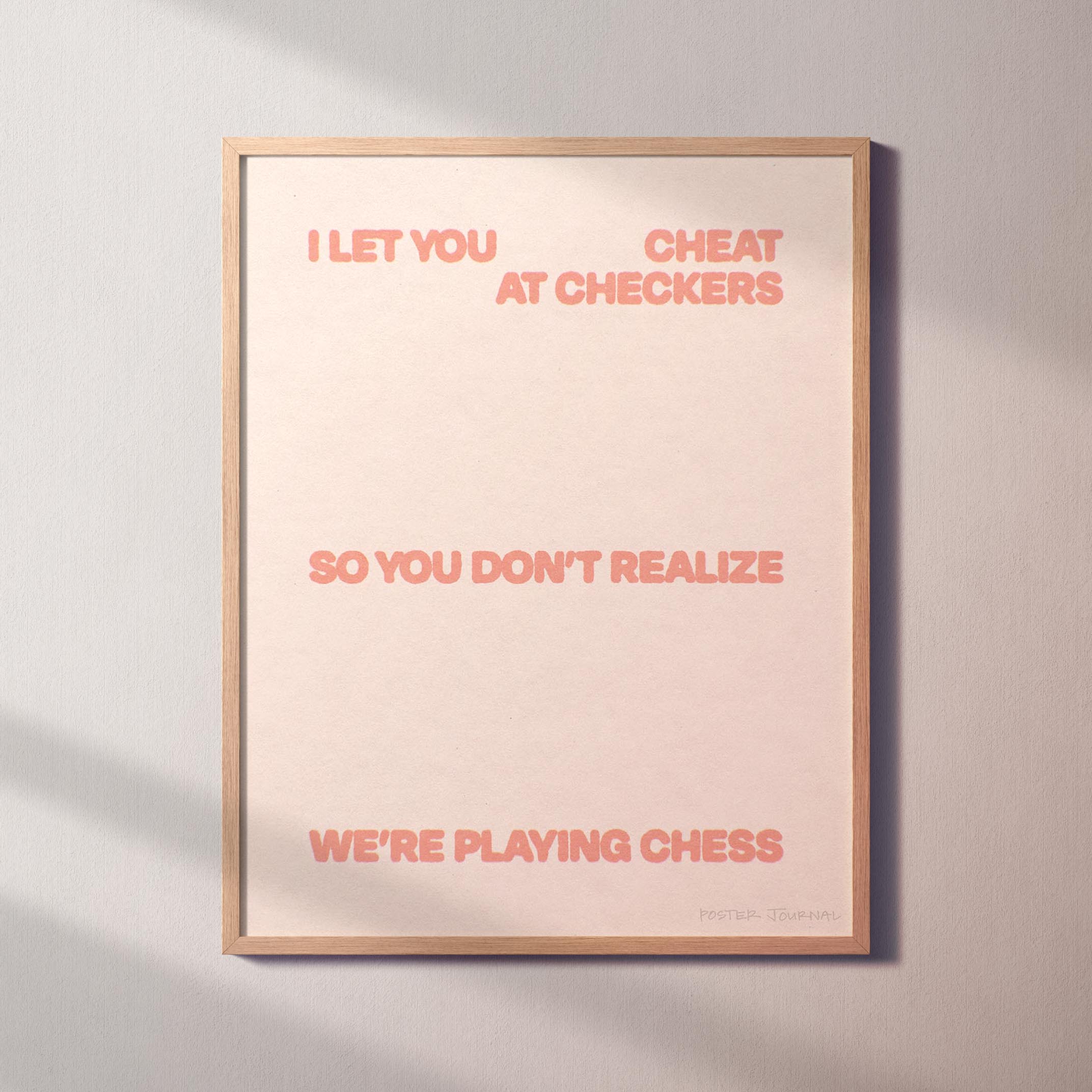 CHECKERS PRINT