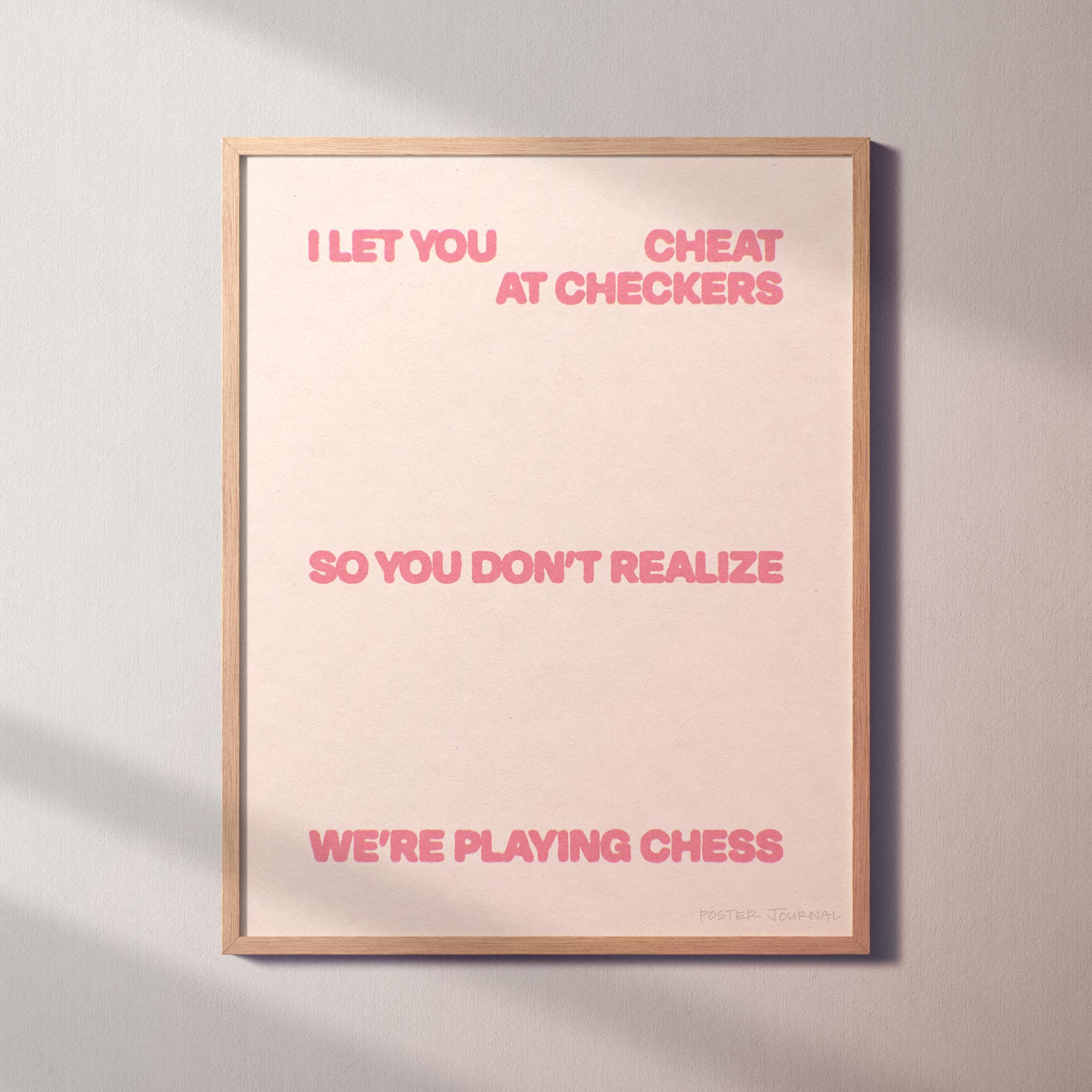 CHECKERS PRINT