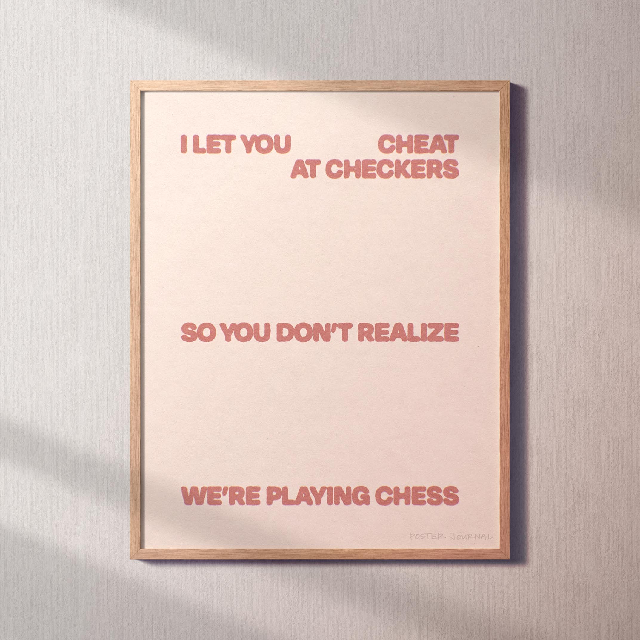 CHECKERS PRINT