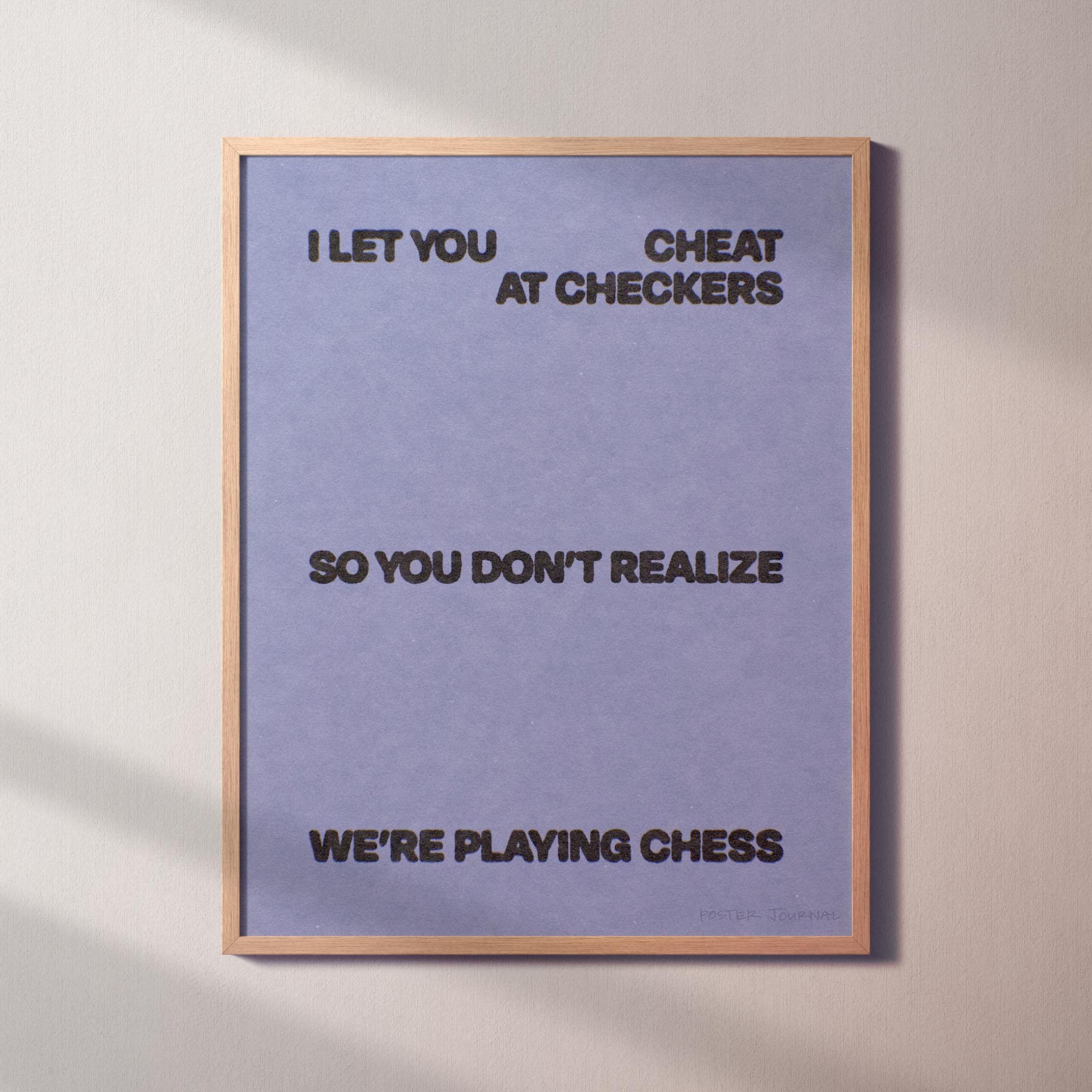 CHECKERS PRINT