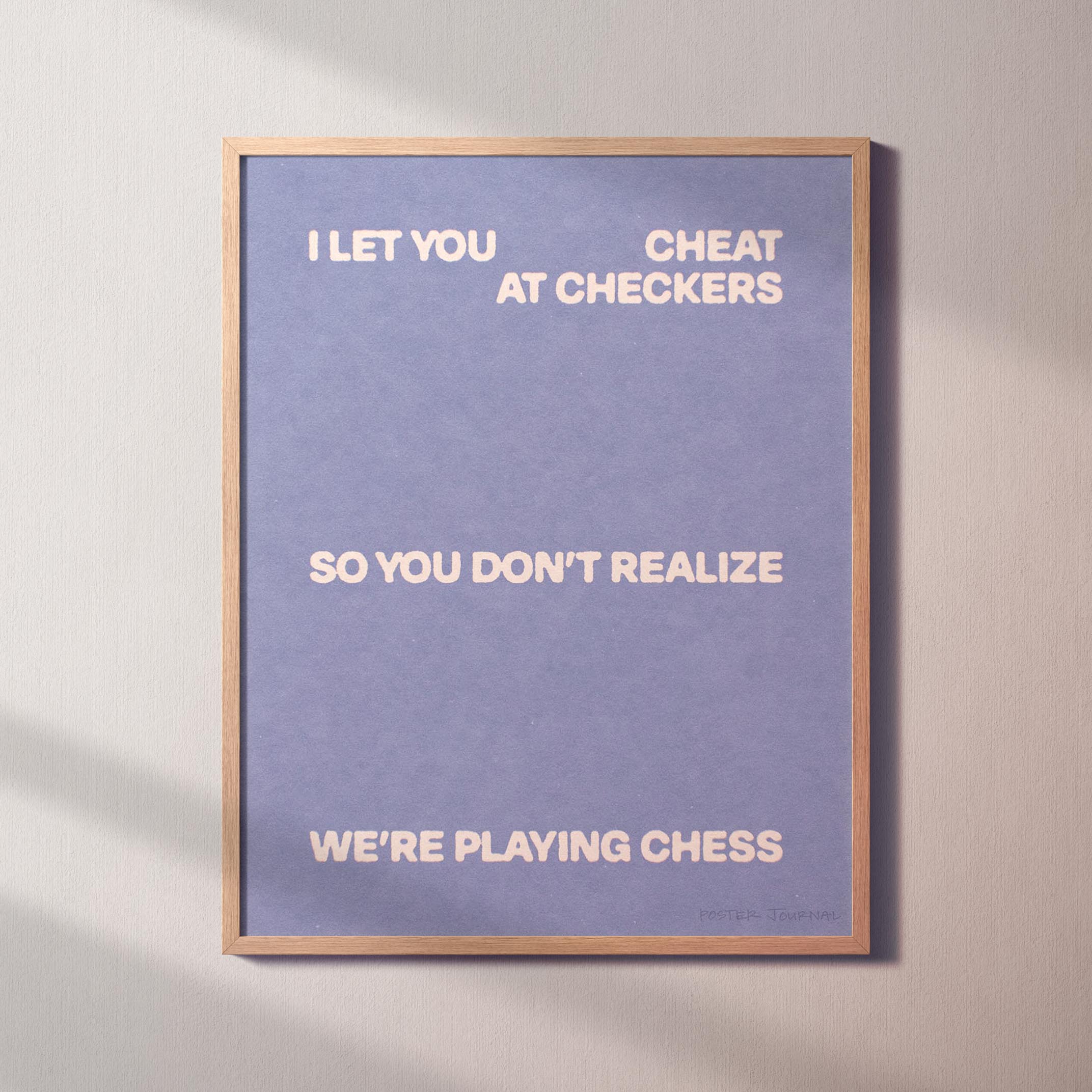 CHECKERS PRINT
