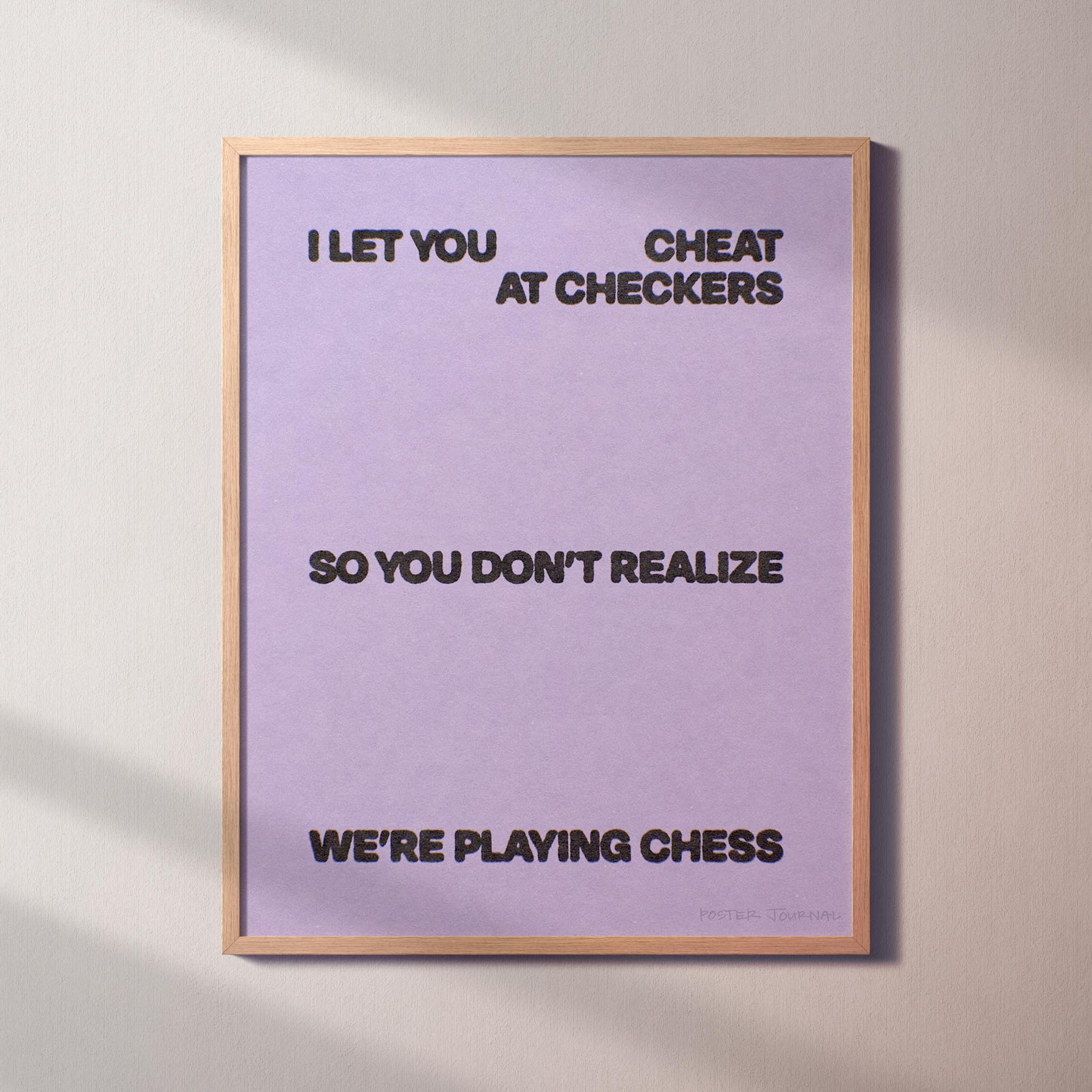 CHECKERS PRINT