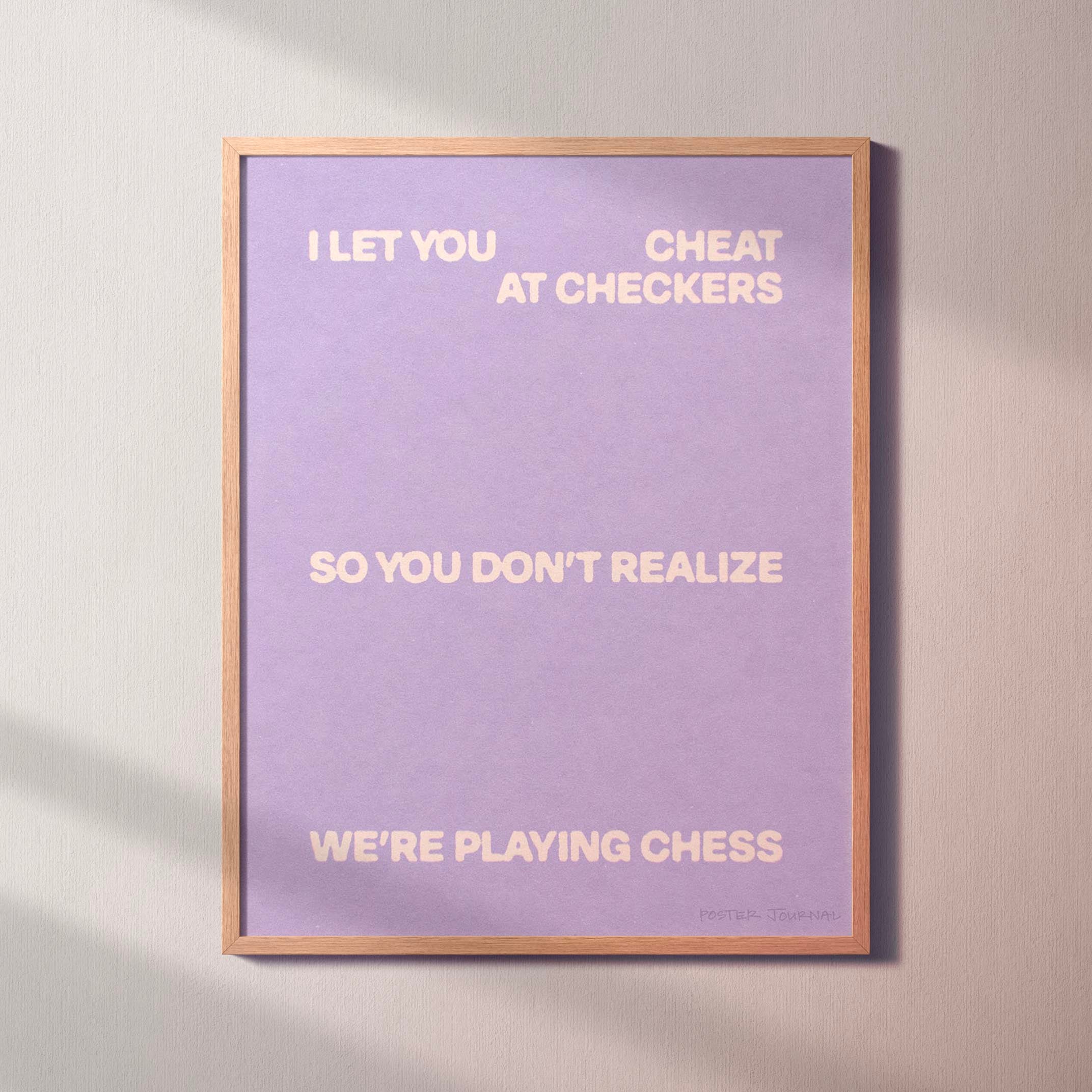 CHECKERS PRINT