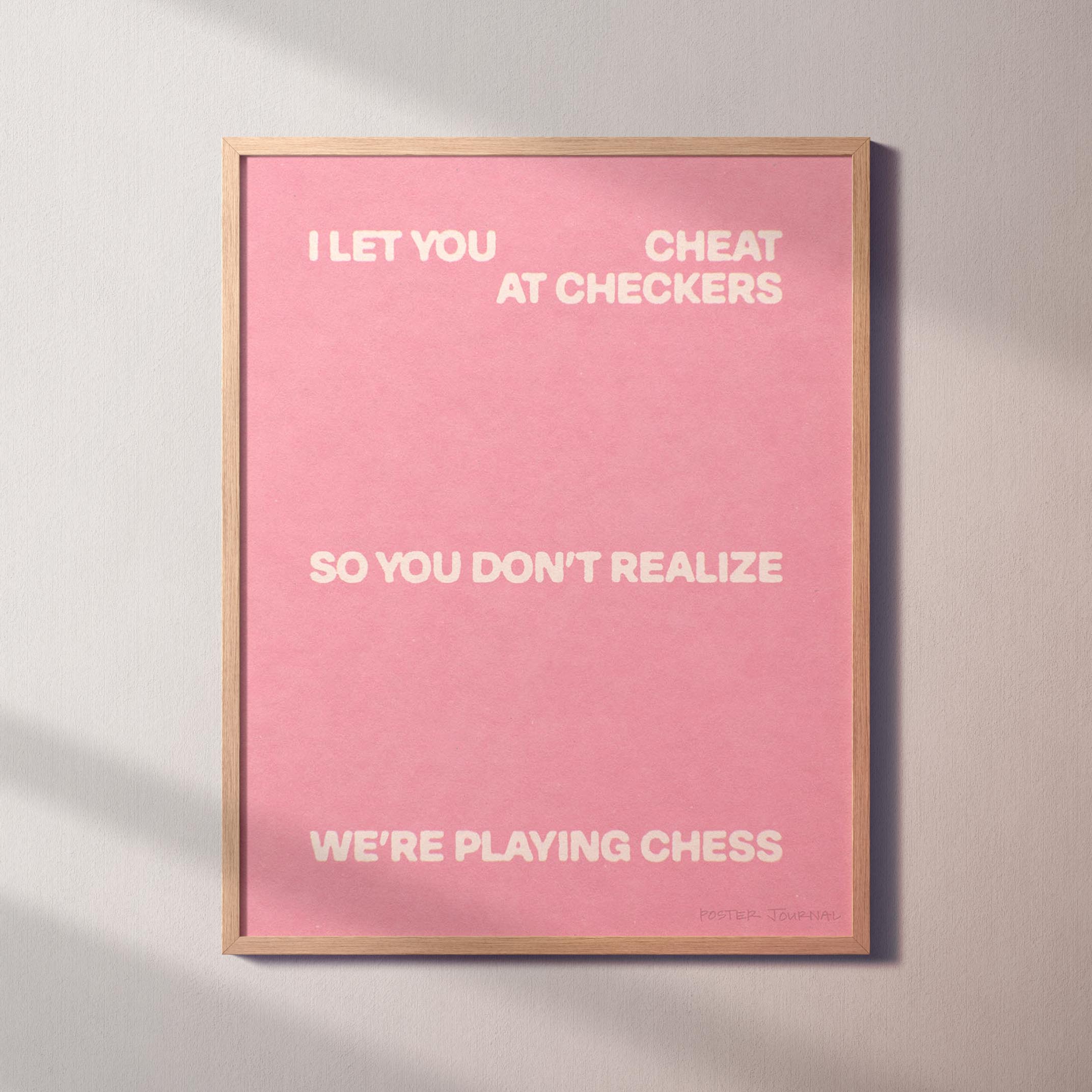 CHECKERS PRINT