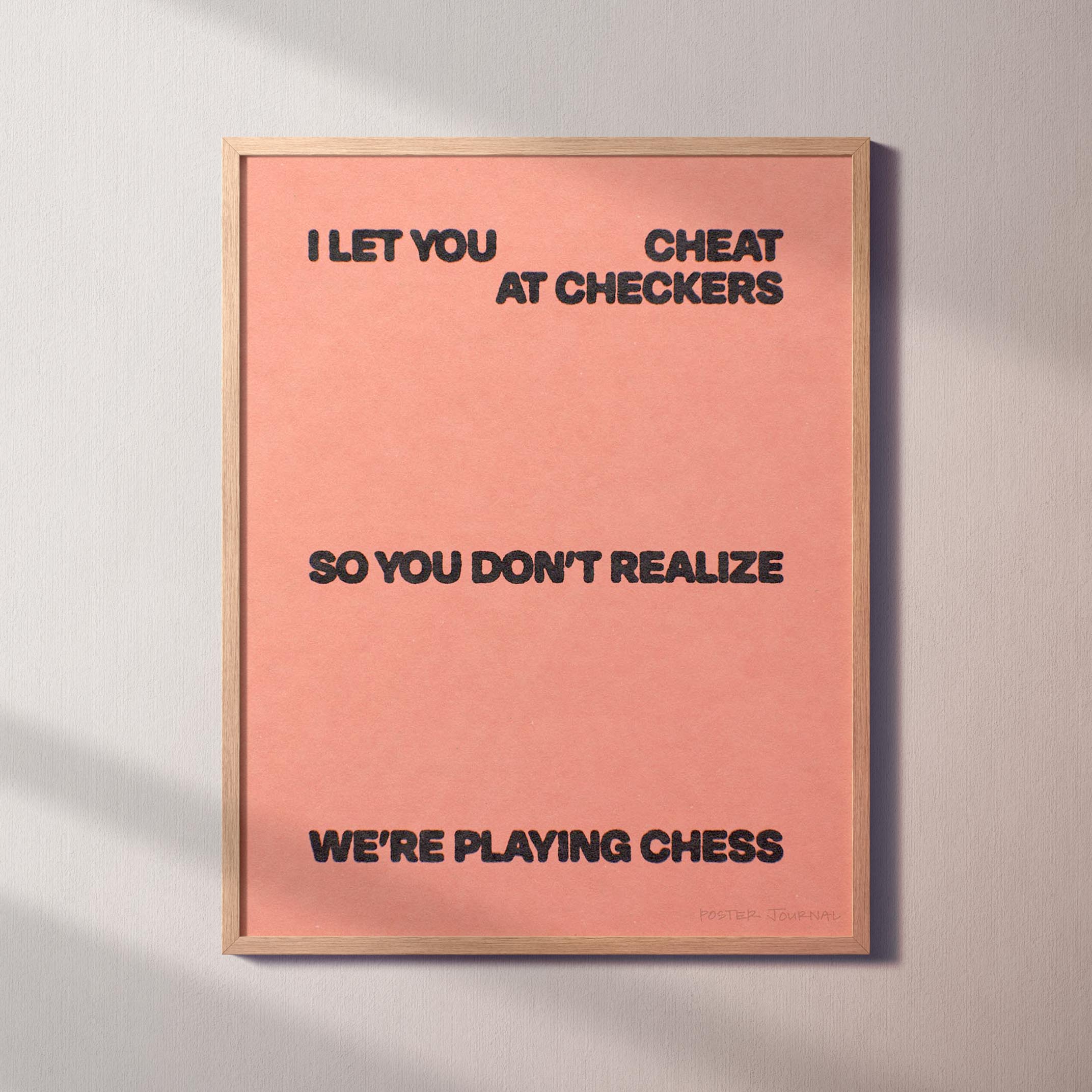 CHECKERS PRINT