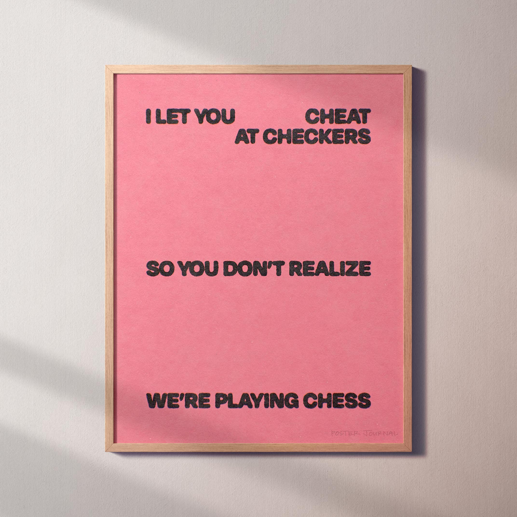 CHECKERS PRINT