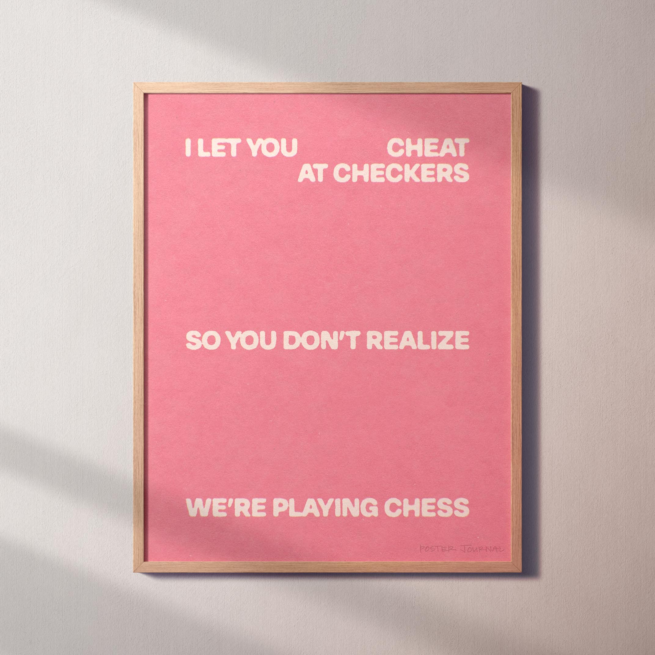 CHECKERS PRINT