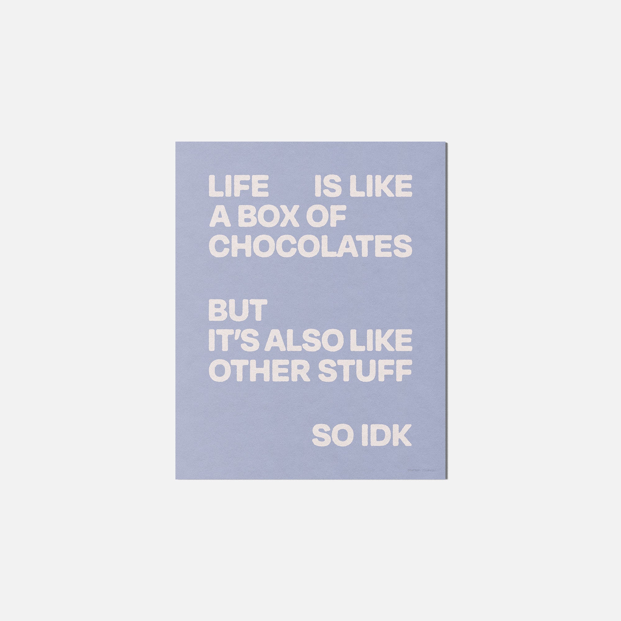 CHOCOLATES PRINT