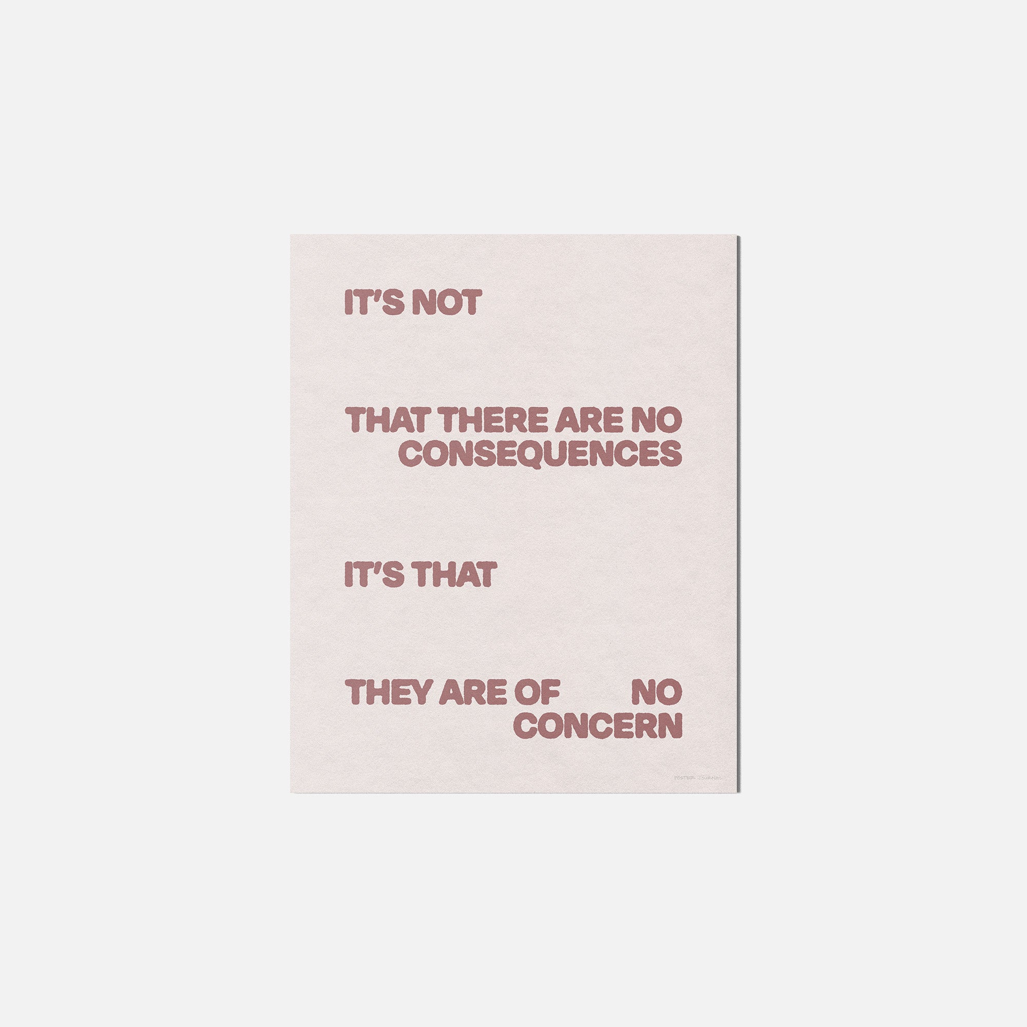 CONCERN PRINT