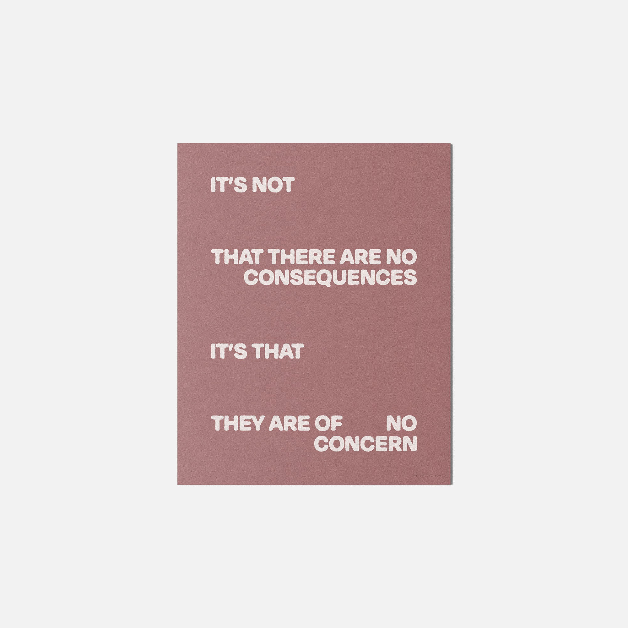 CONCERN PRINT