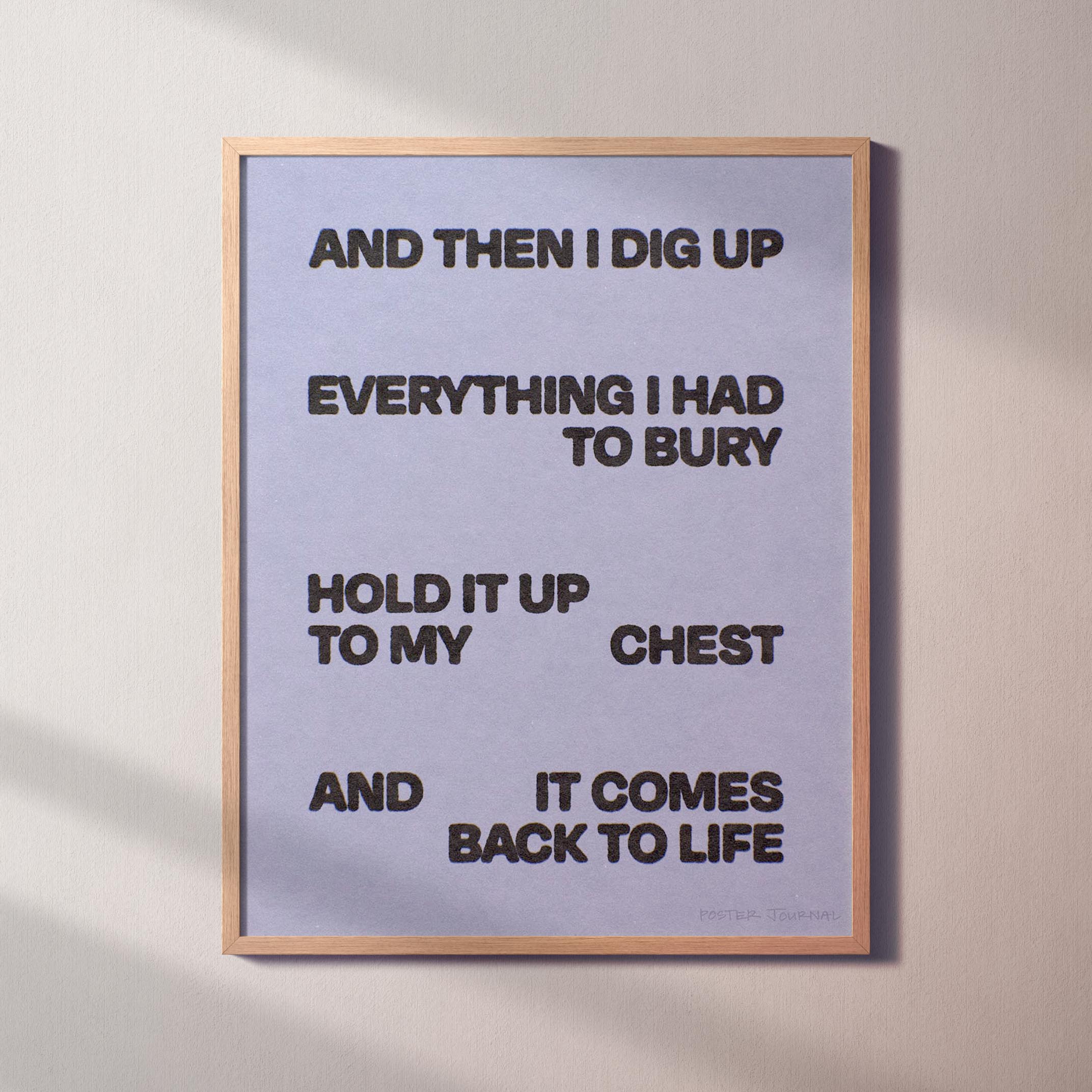 BURY PRINT