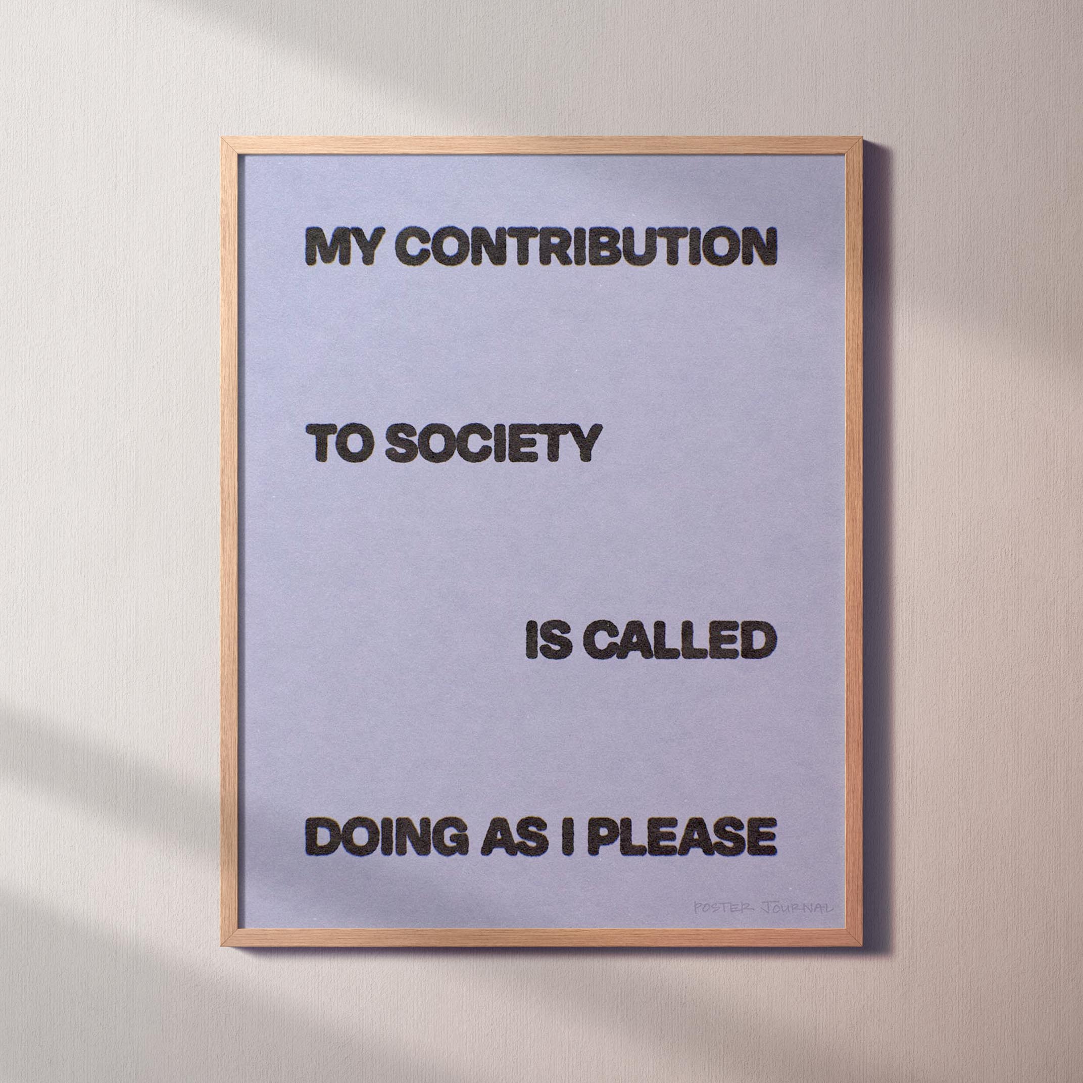 CONTRIBUTION PRINT