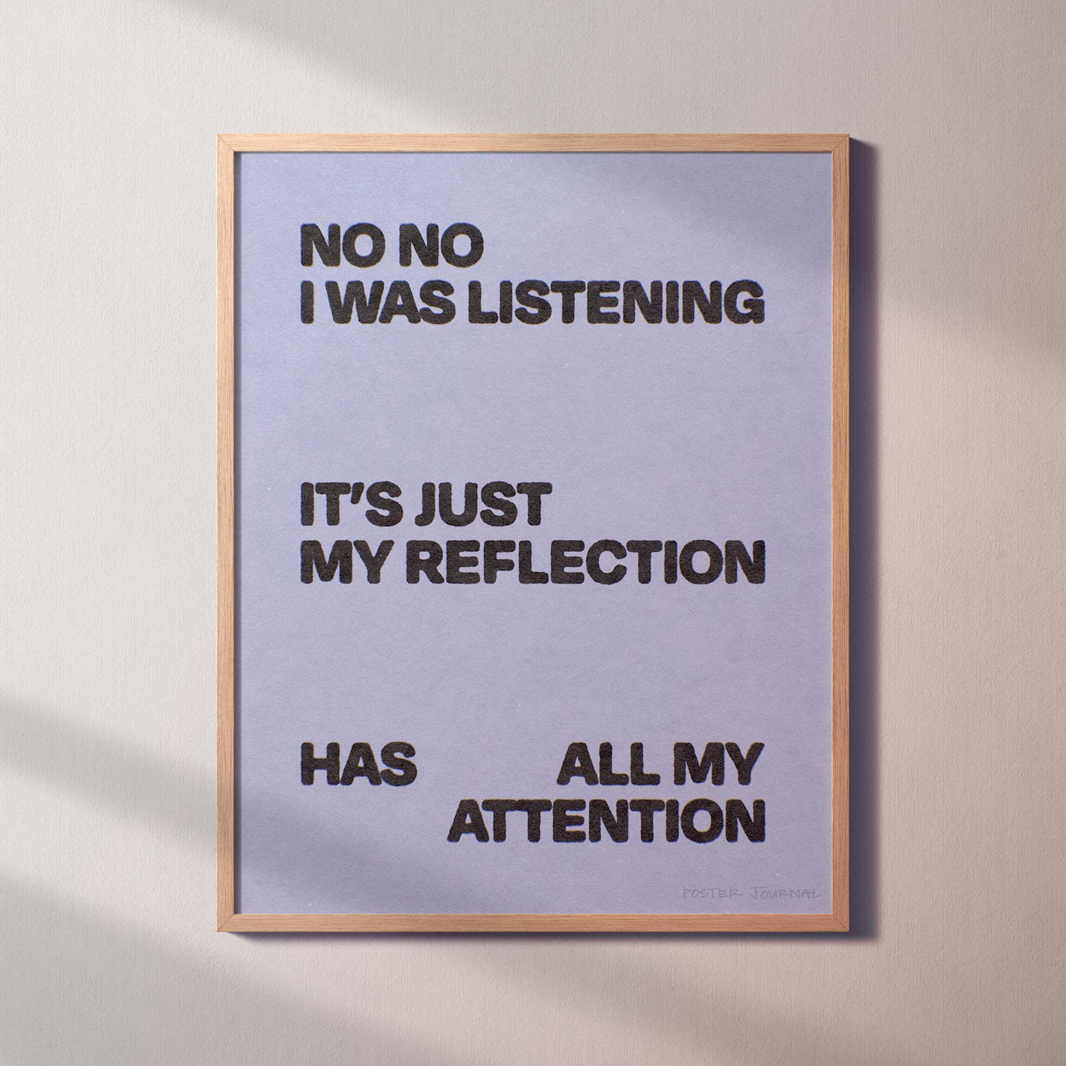 REFLECTION PRINT