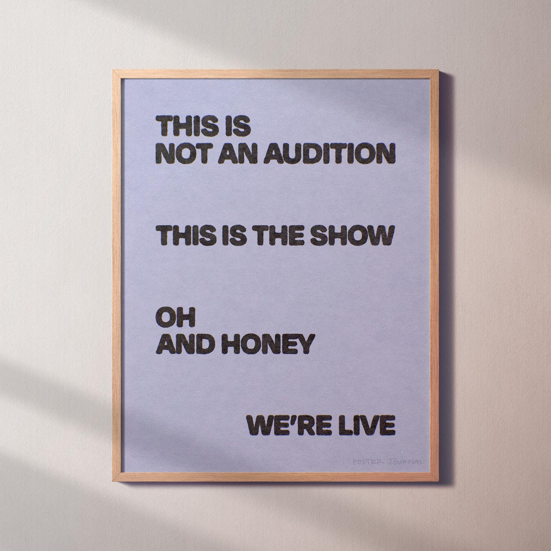 AUDITION PRINT