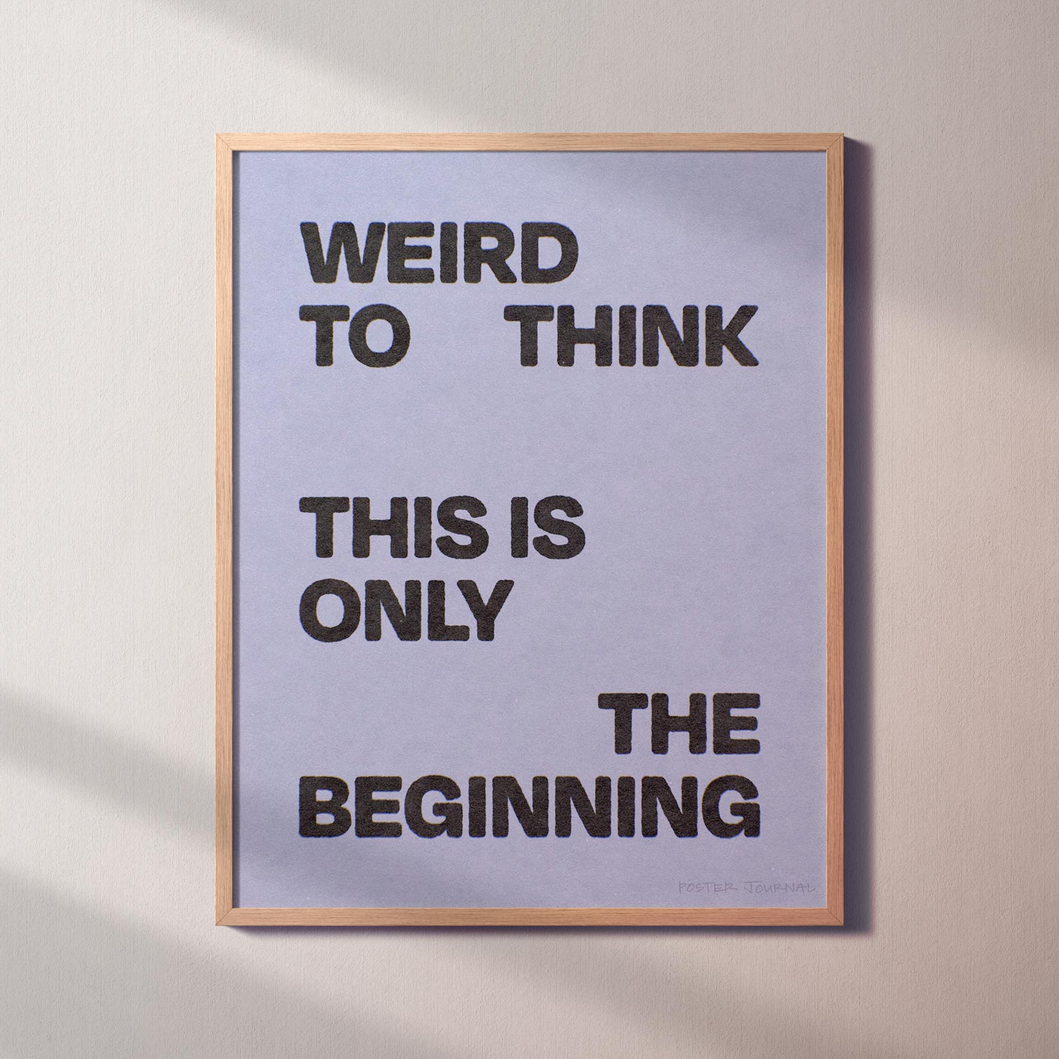 BEGINNING PRINT