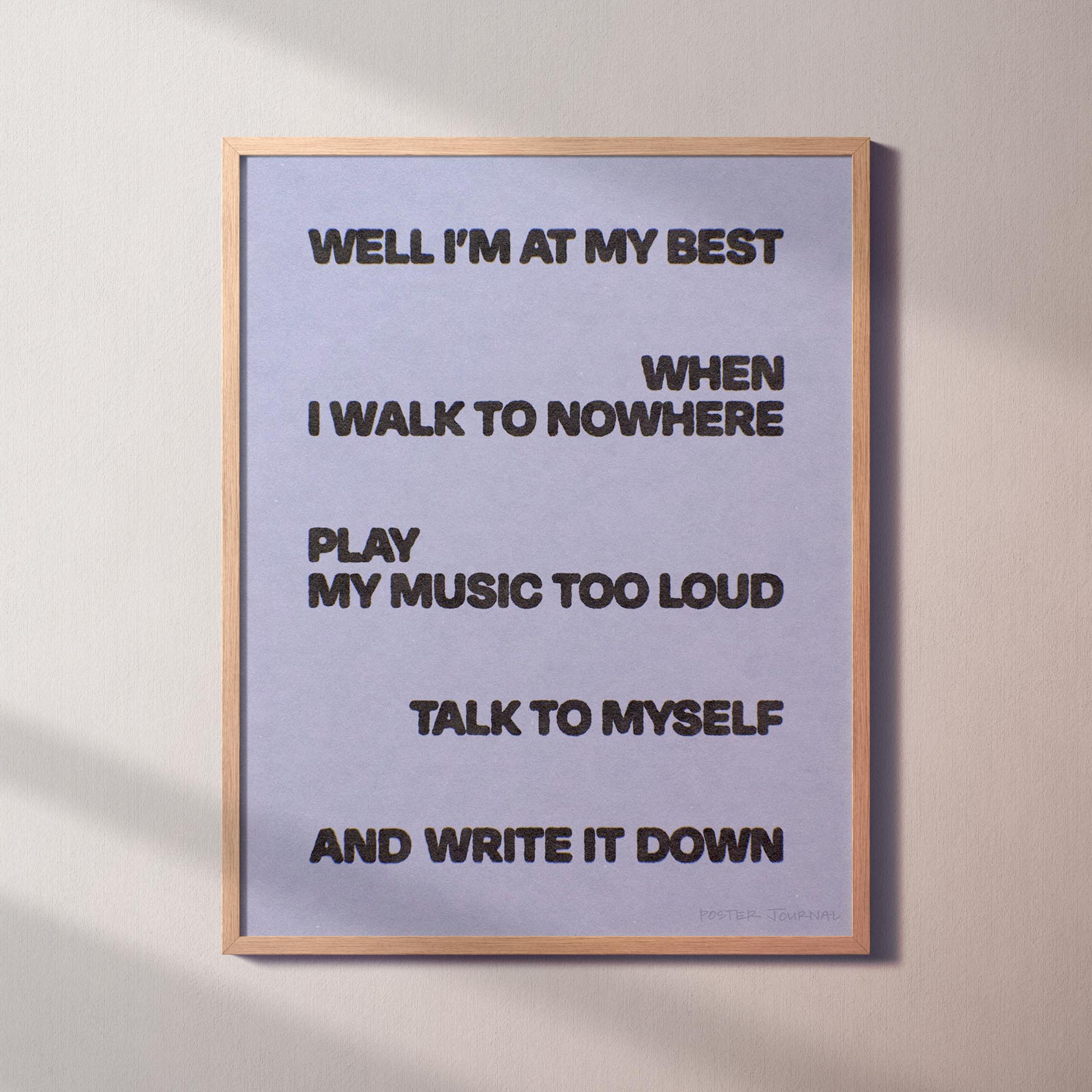 NOWHERE PRINT