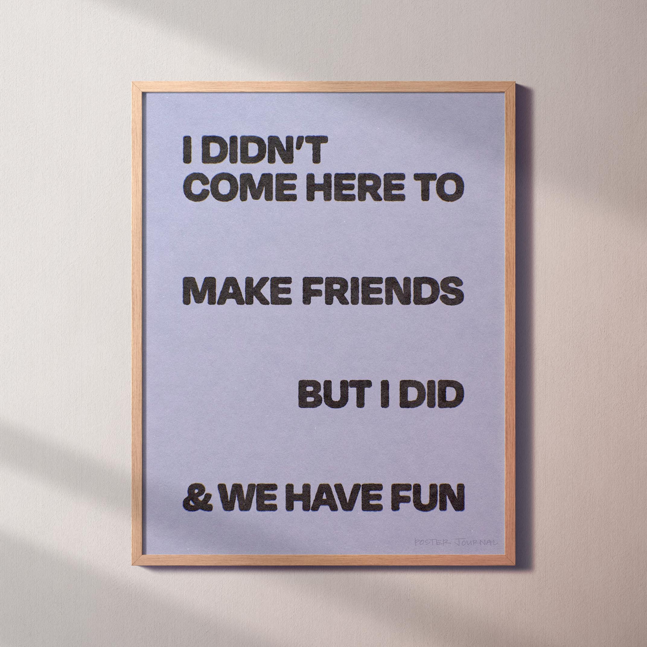 FRIENDS PRINT