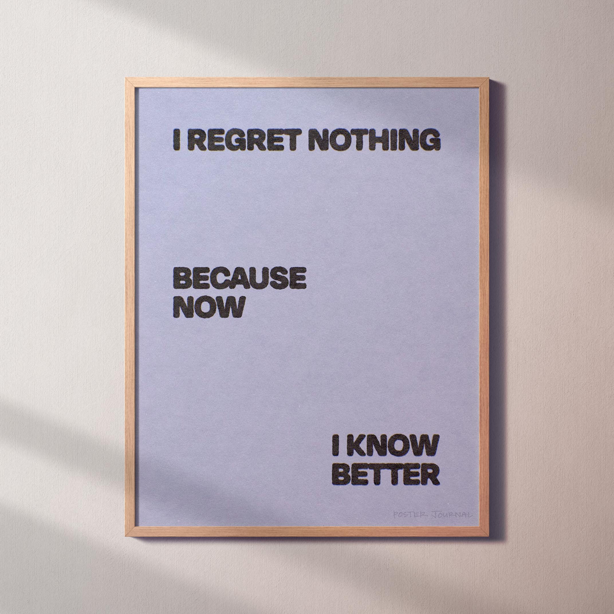 REGRET PRINT