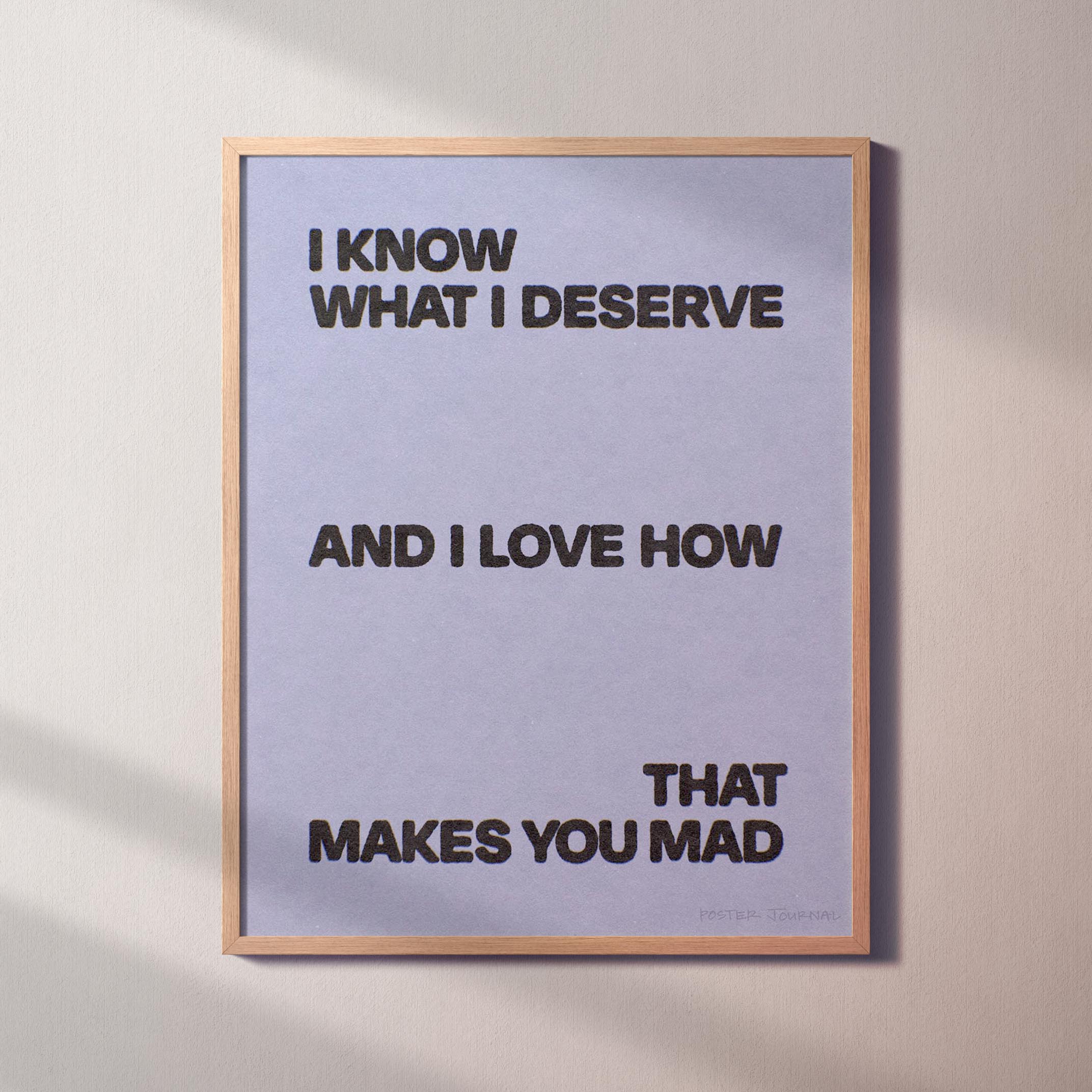 DESERVE PRINT