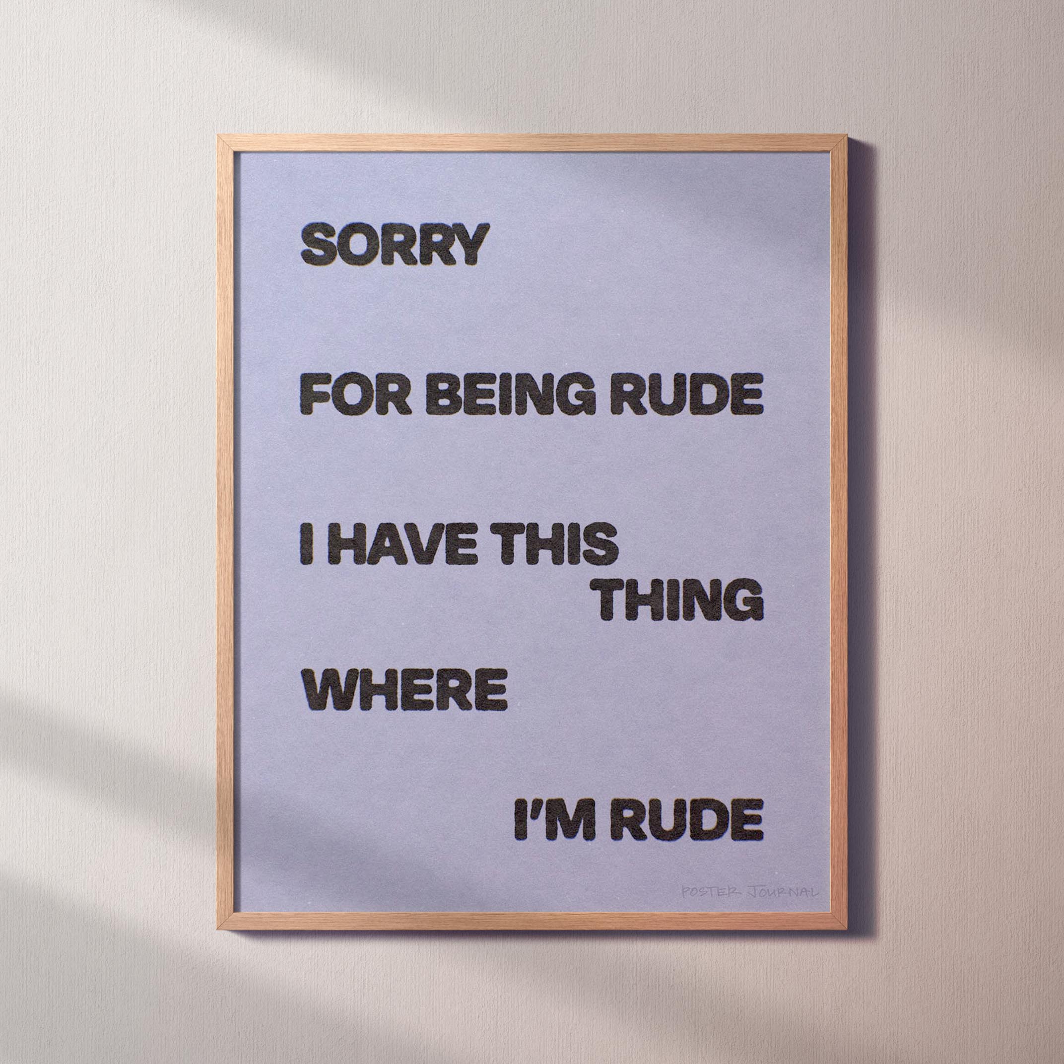 RUDE PRINT