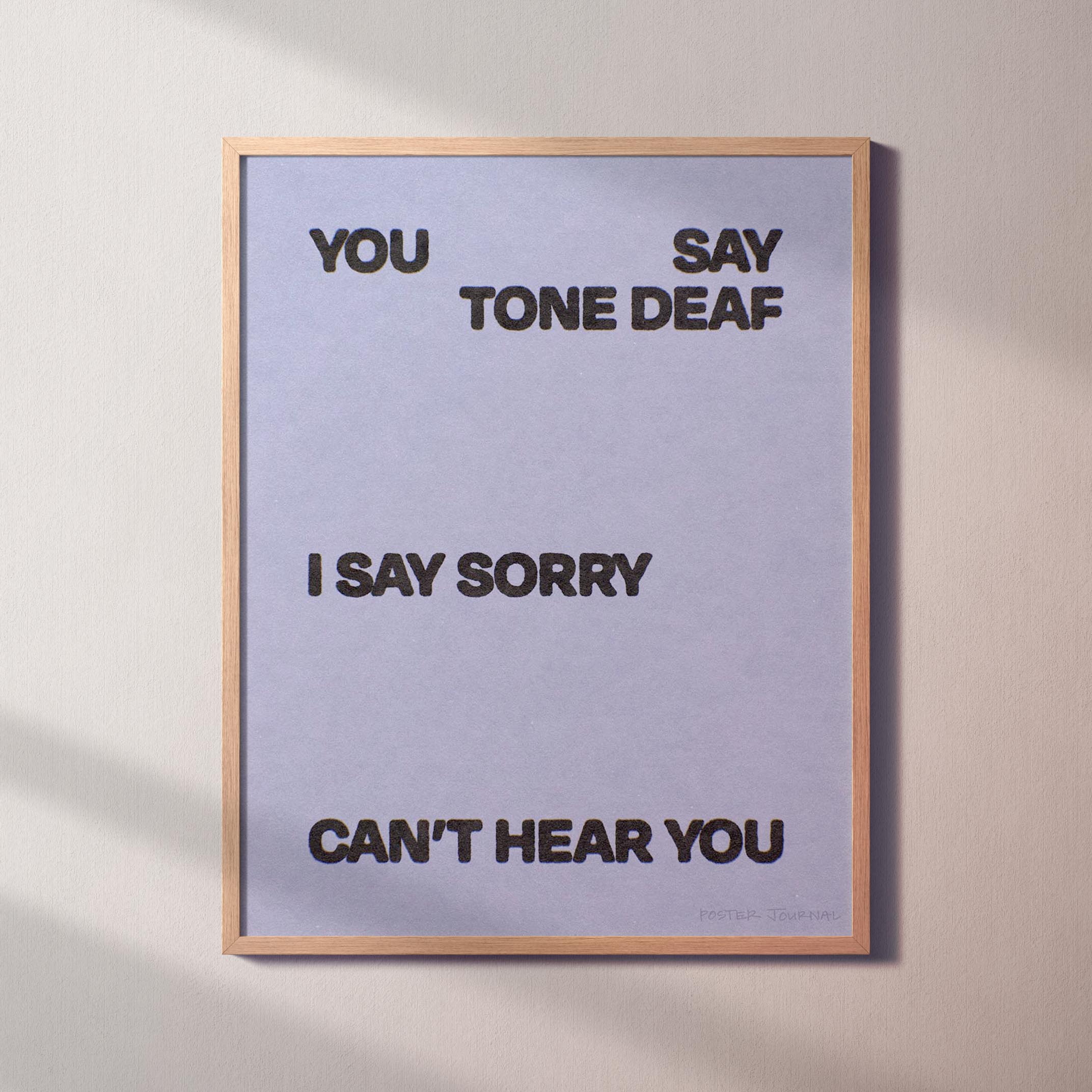 DEAF PRINT