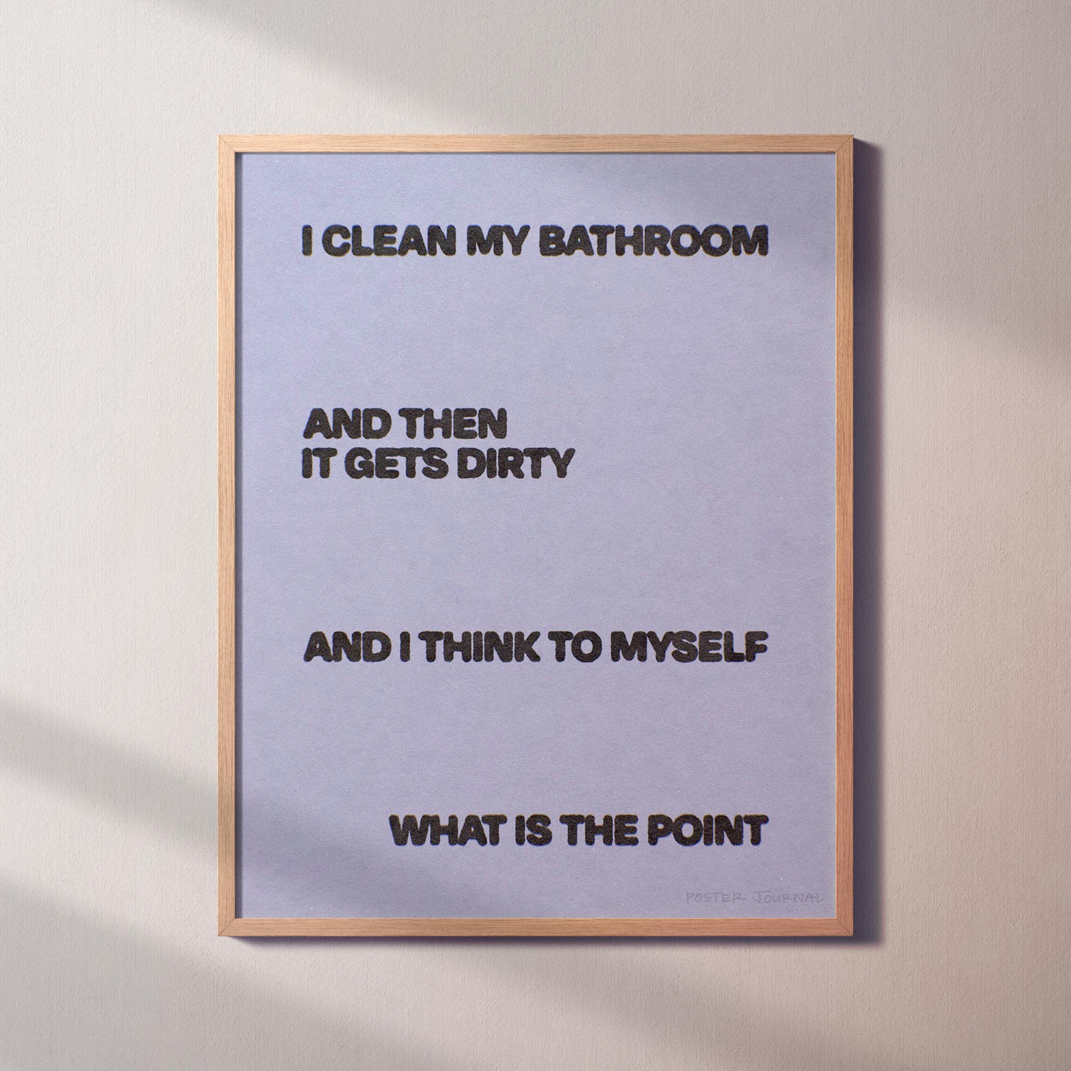 BATHROOM PRINT