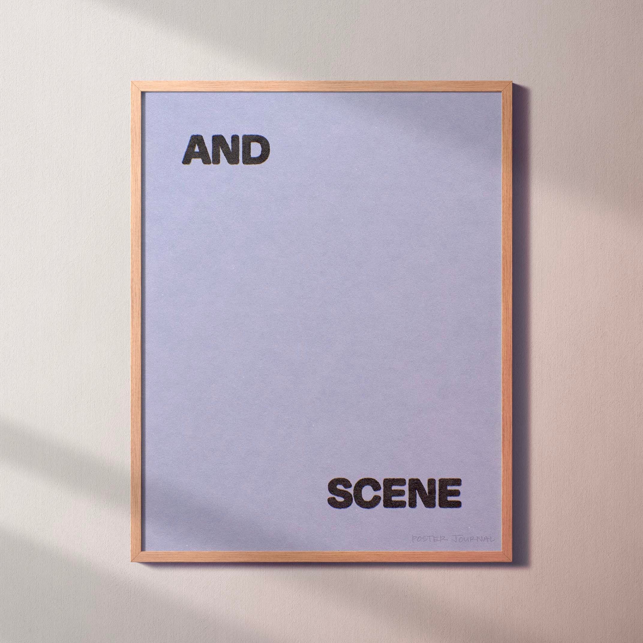 SCENE PRINT