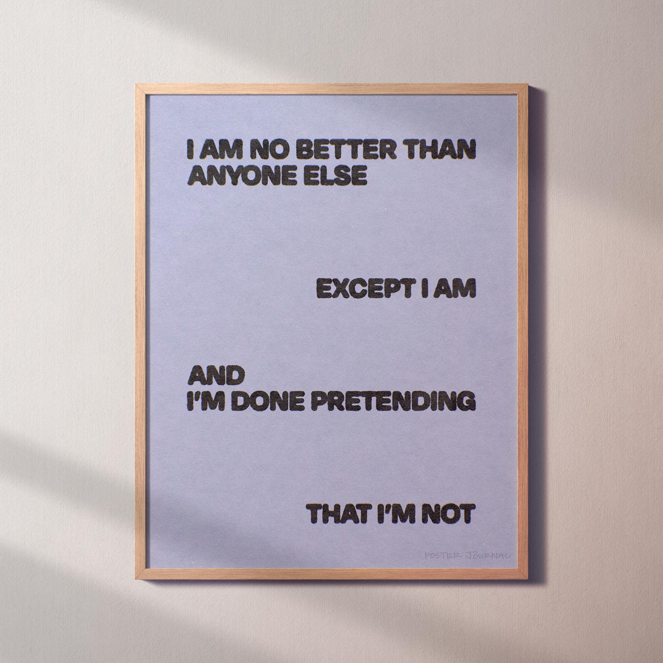 EXCEPT PRINT