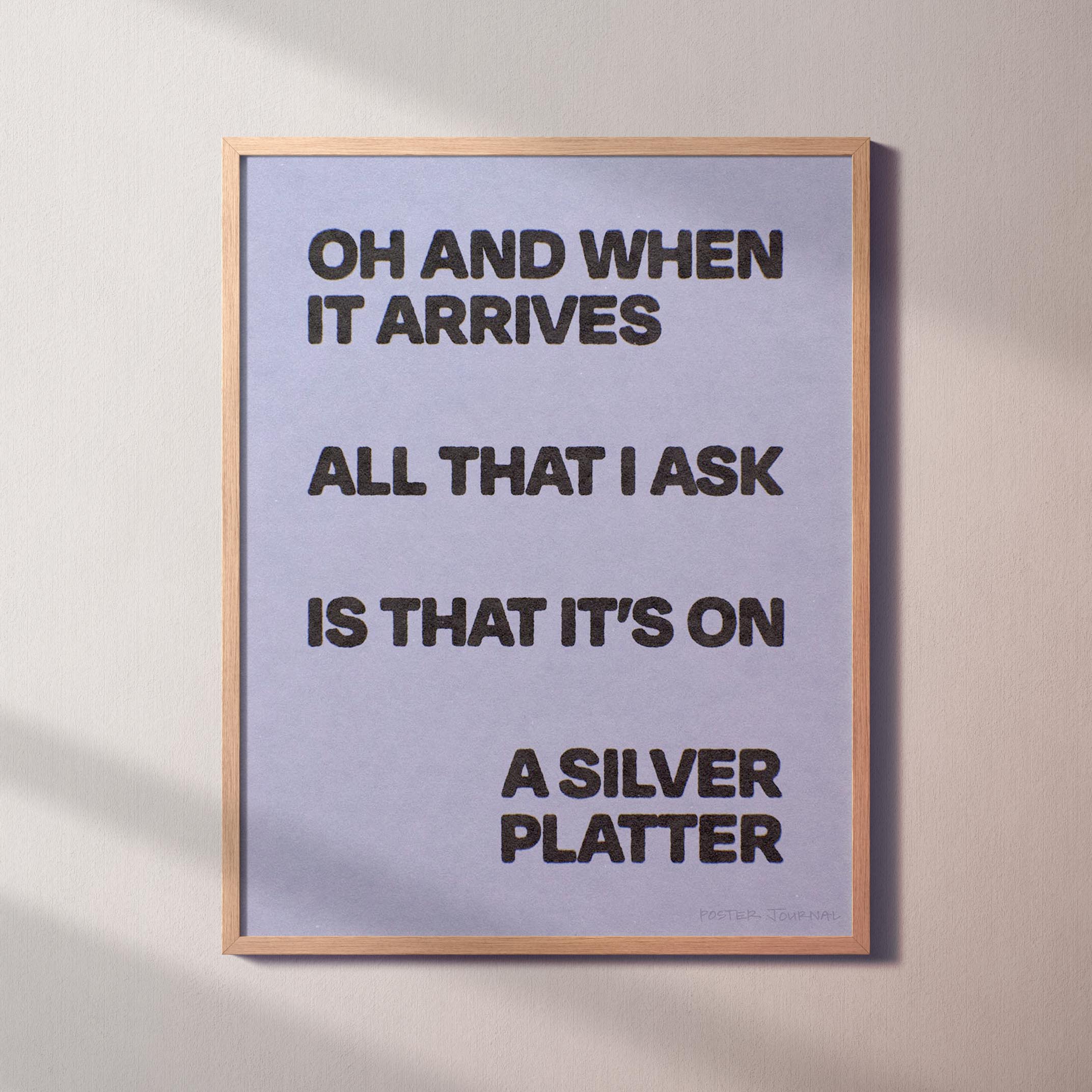 PLATTER PRINT