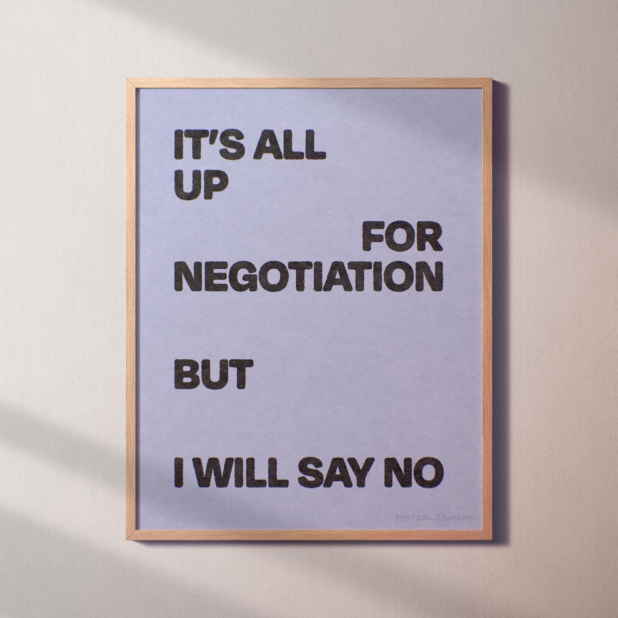 NEGOTIATION PRINT