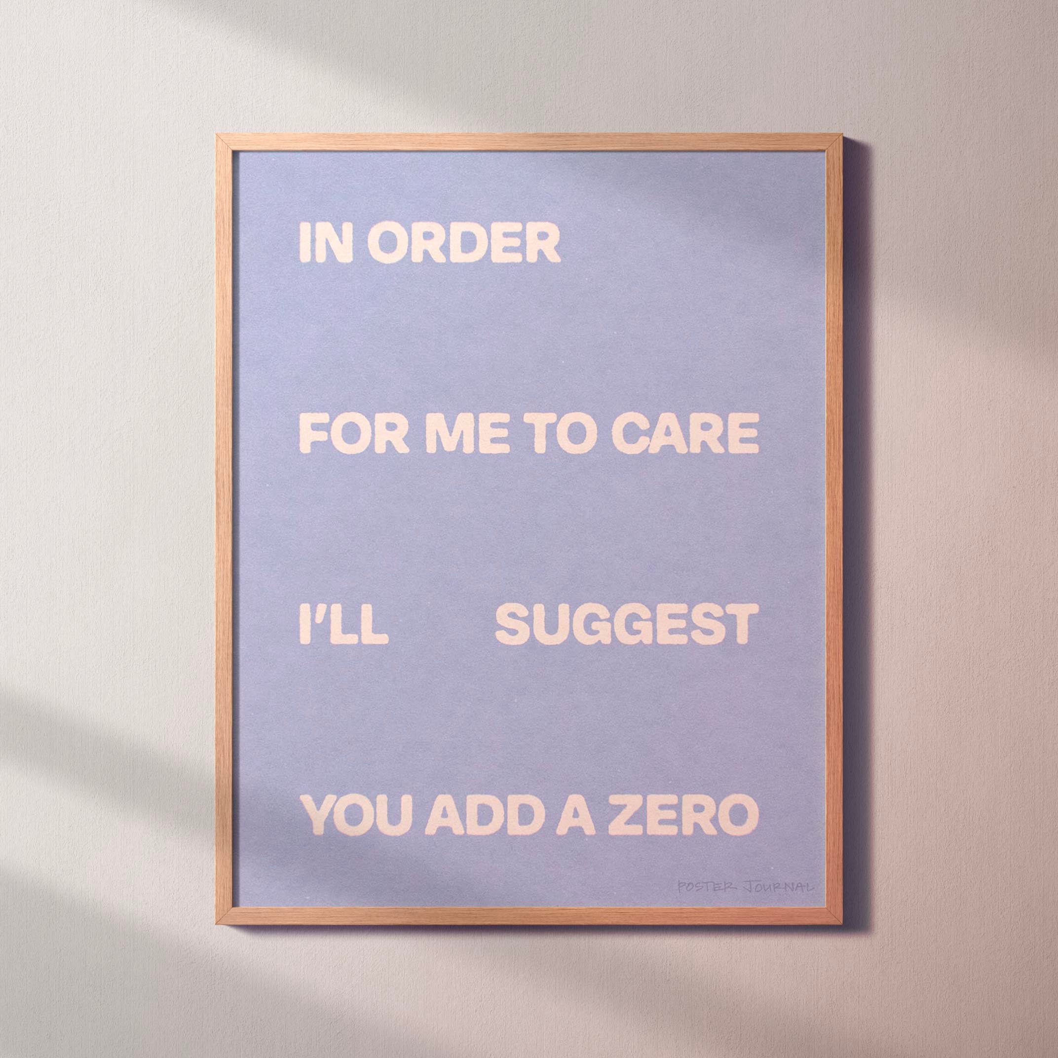 ZERO PRINT