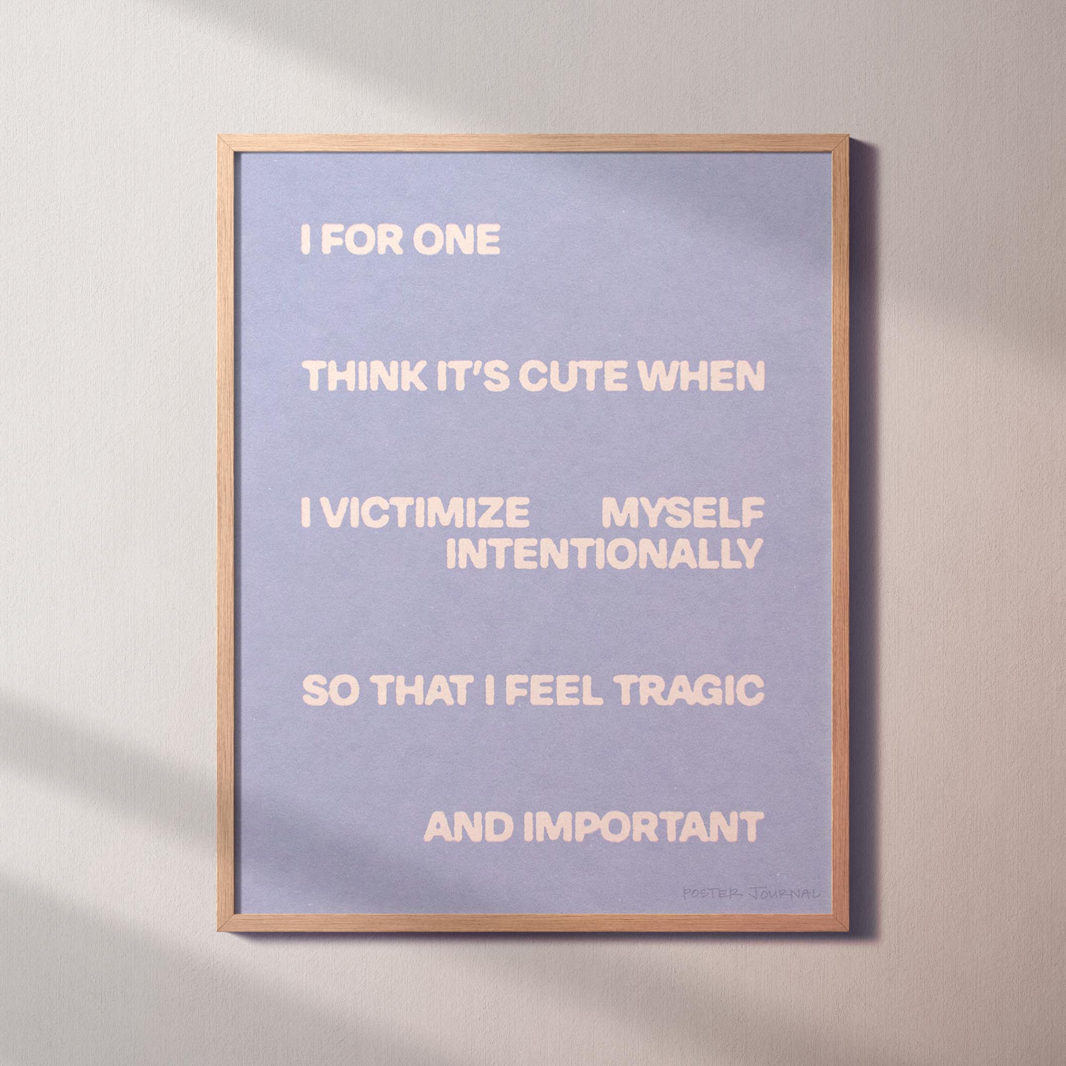 TRAGIC PRINT