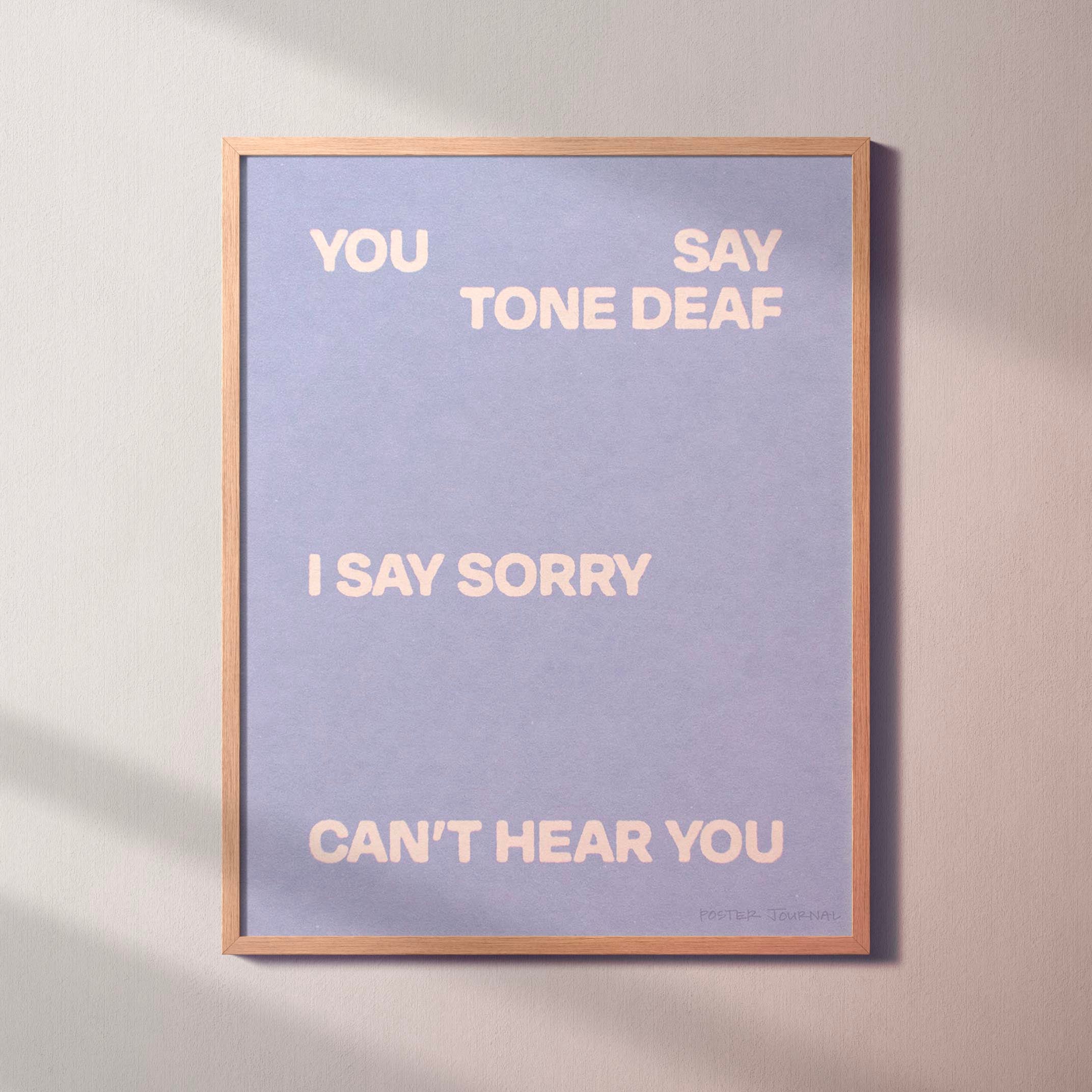 DEAF PRINT