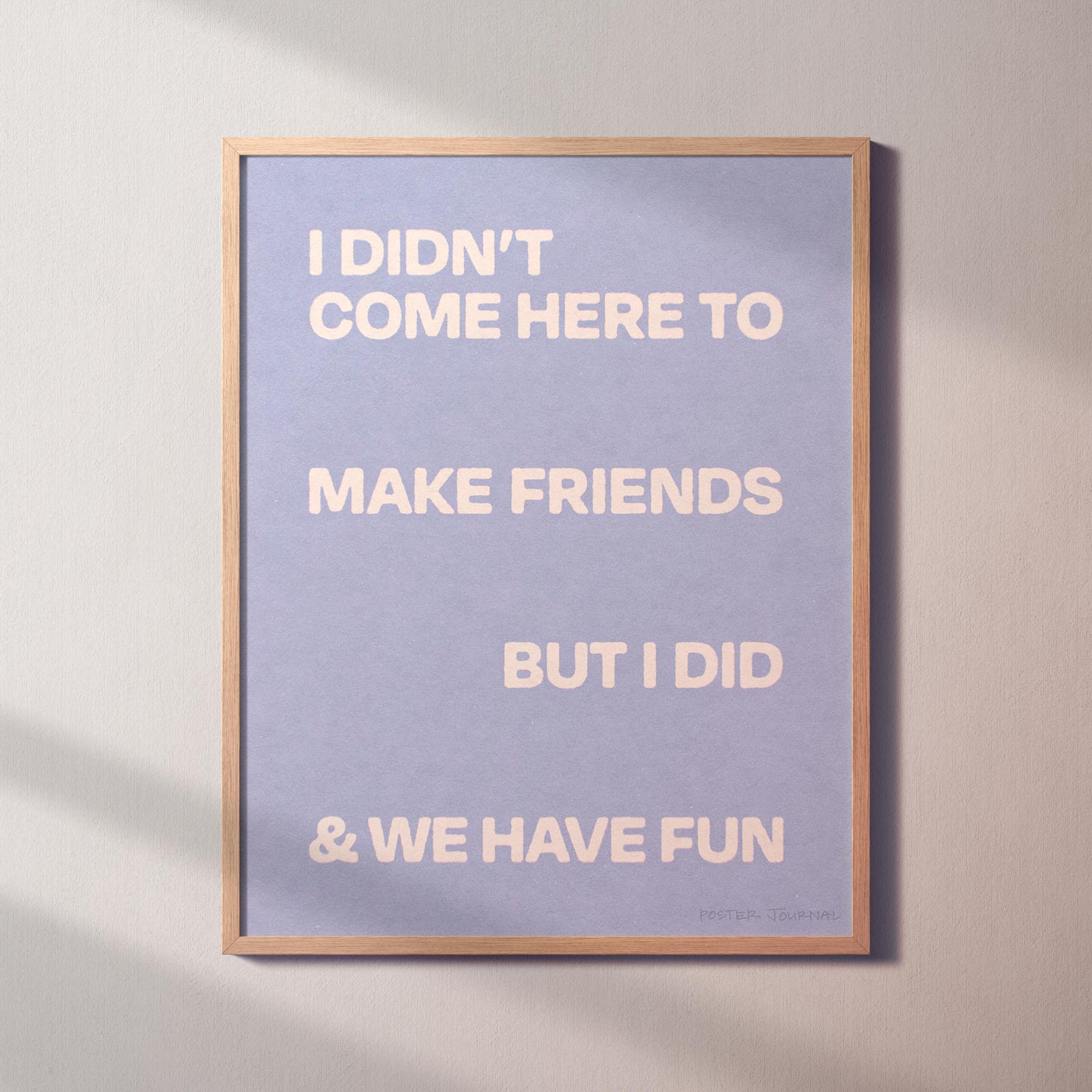 FRIENDS PRINT