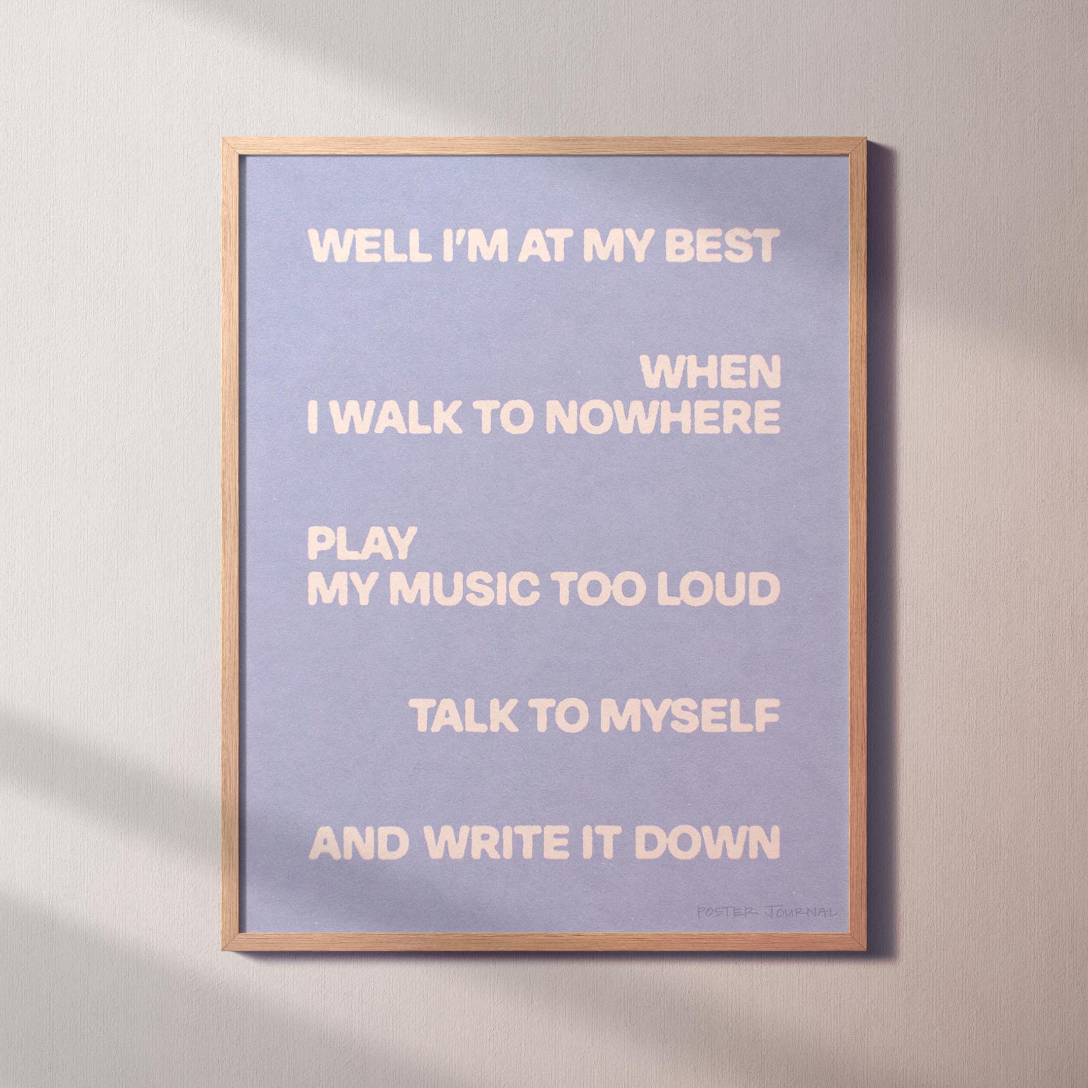 NOWHERE PRINT