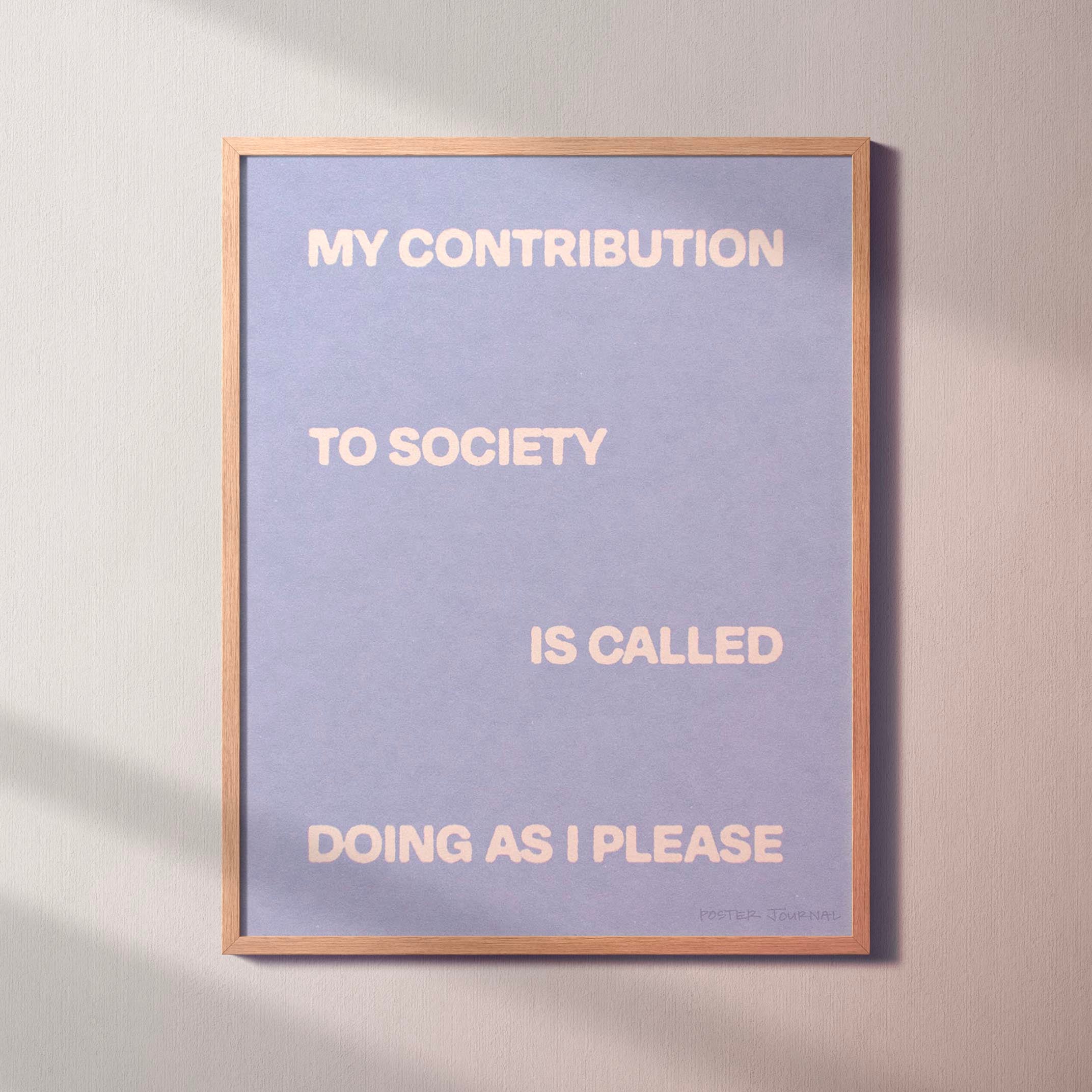 CONTRIBUTION PRINT