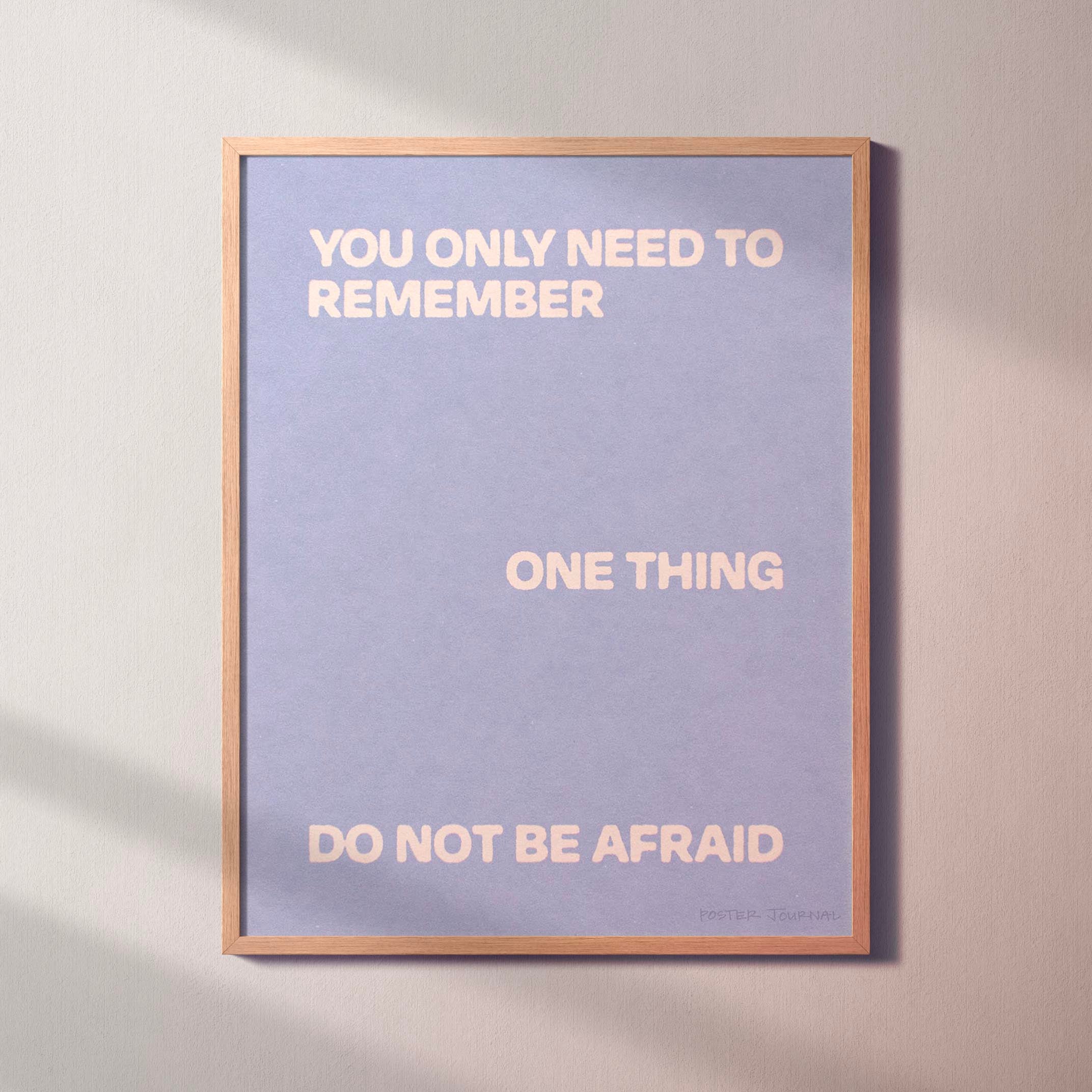 AFRAID PRINT
