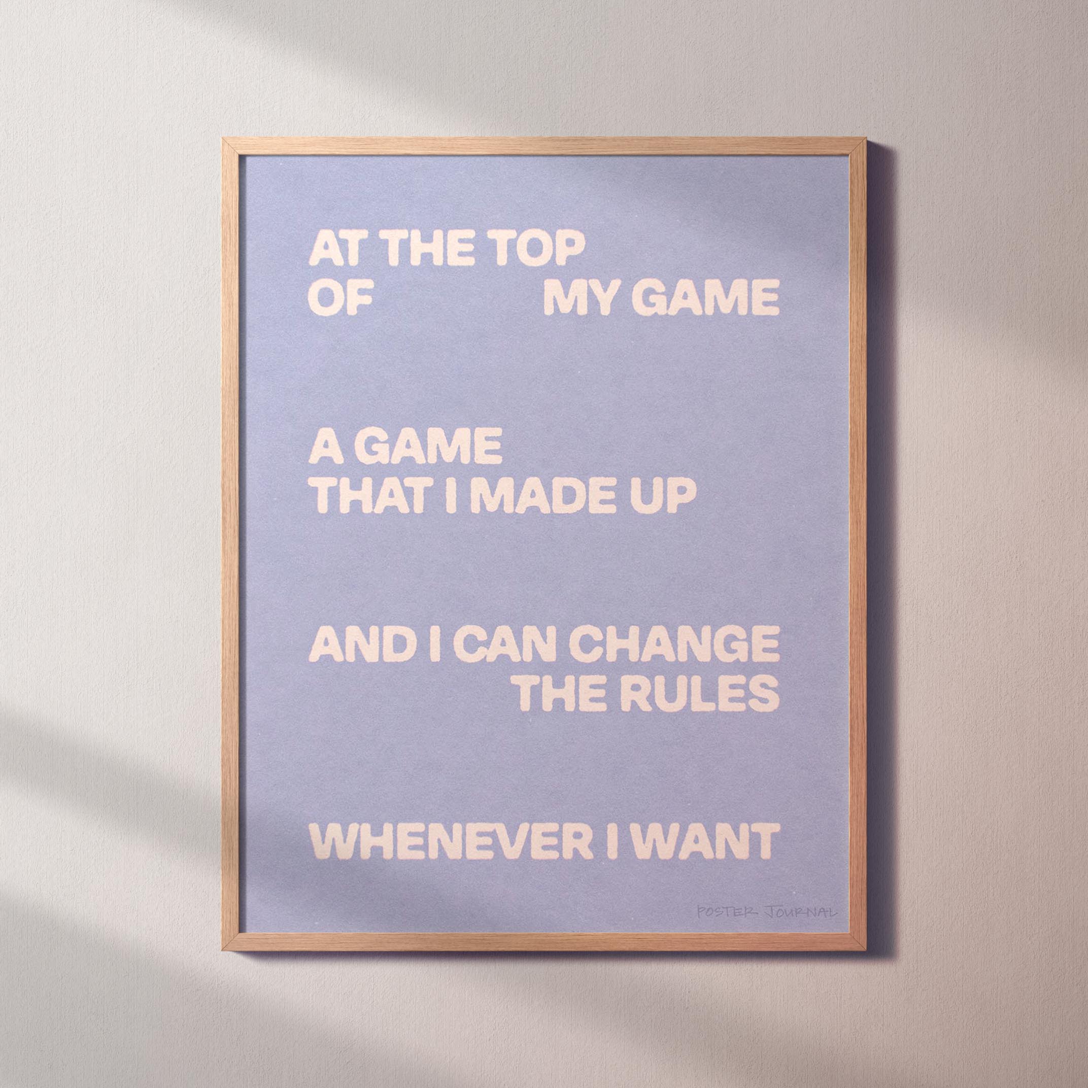 GAME PRINT