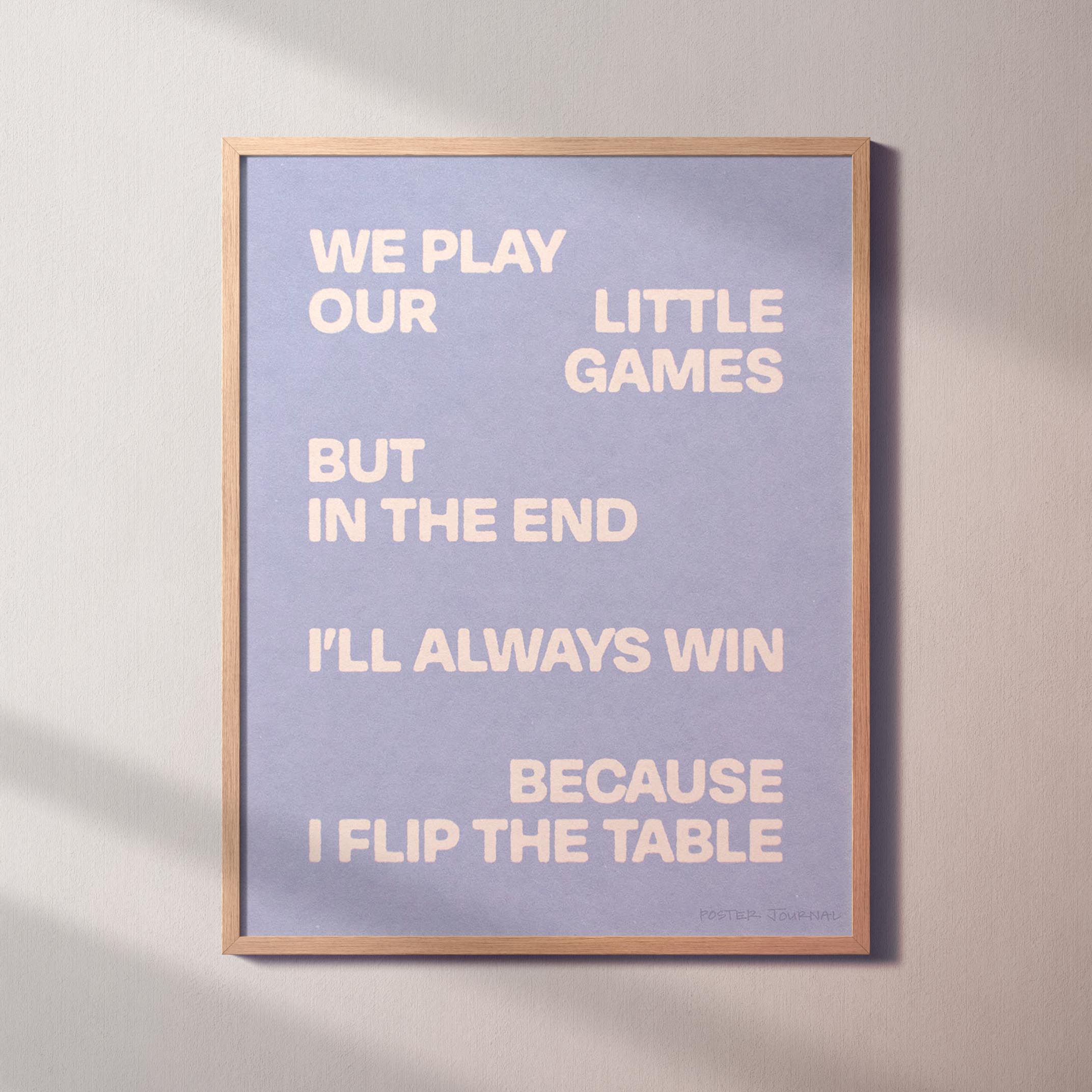 TABLE PRINT