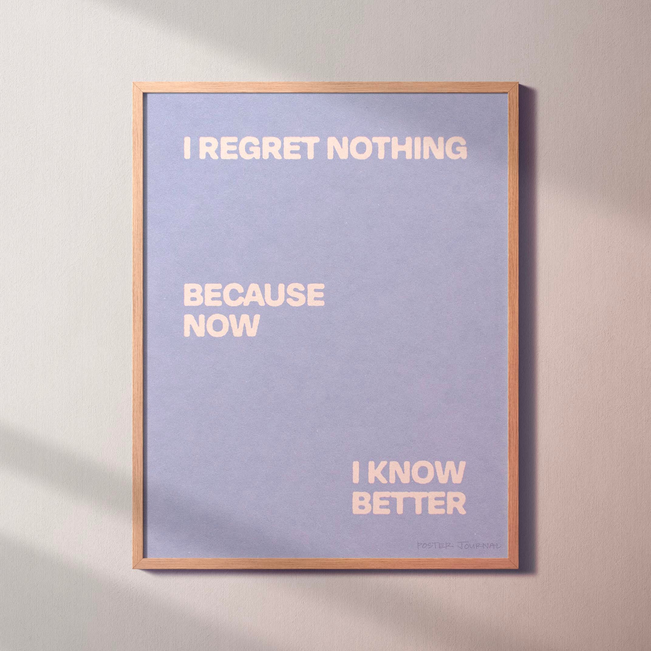 REGRET PRINT