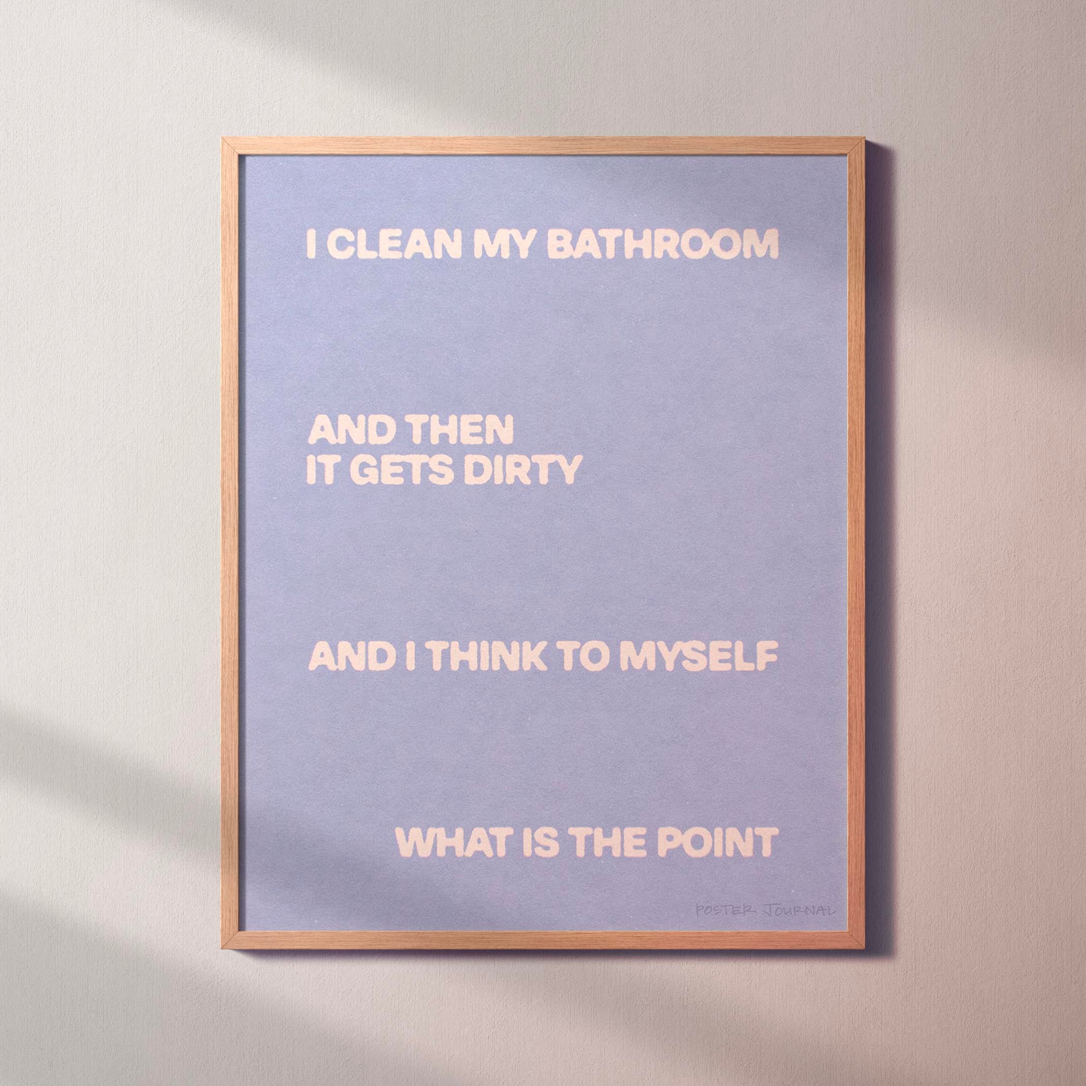 BATHROOM PRINT