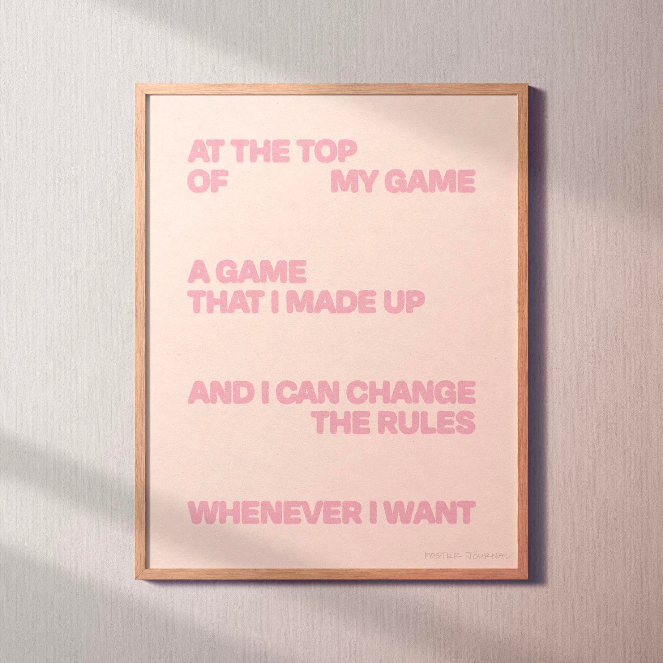 GAME PRINT