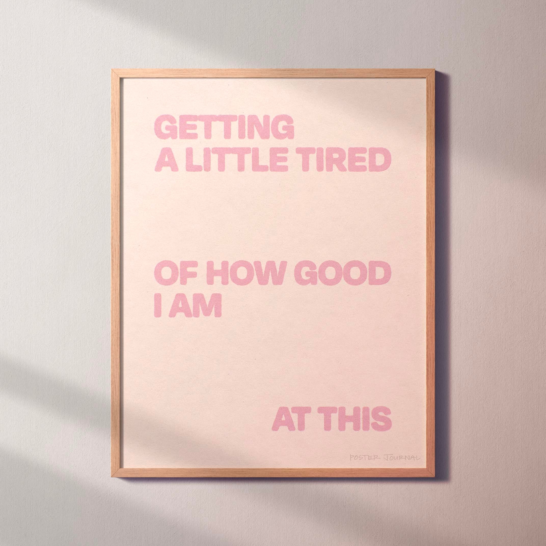 TIRED PRINT